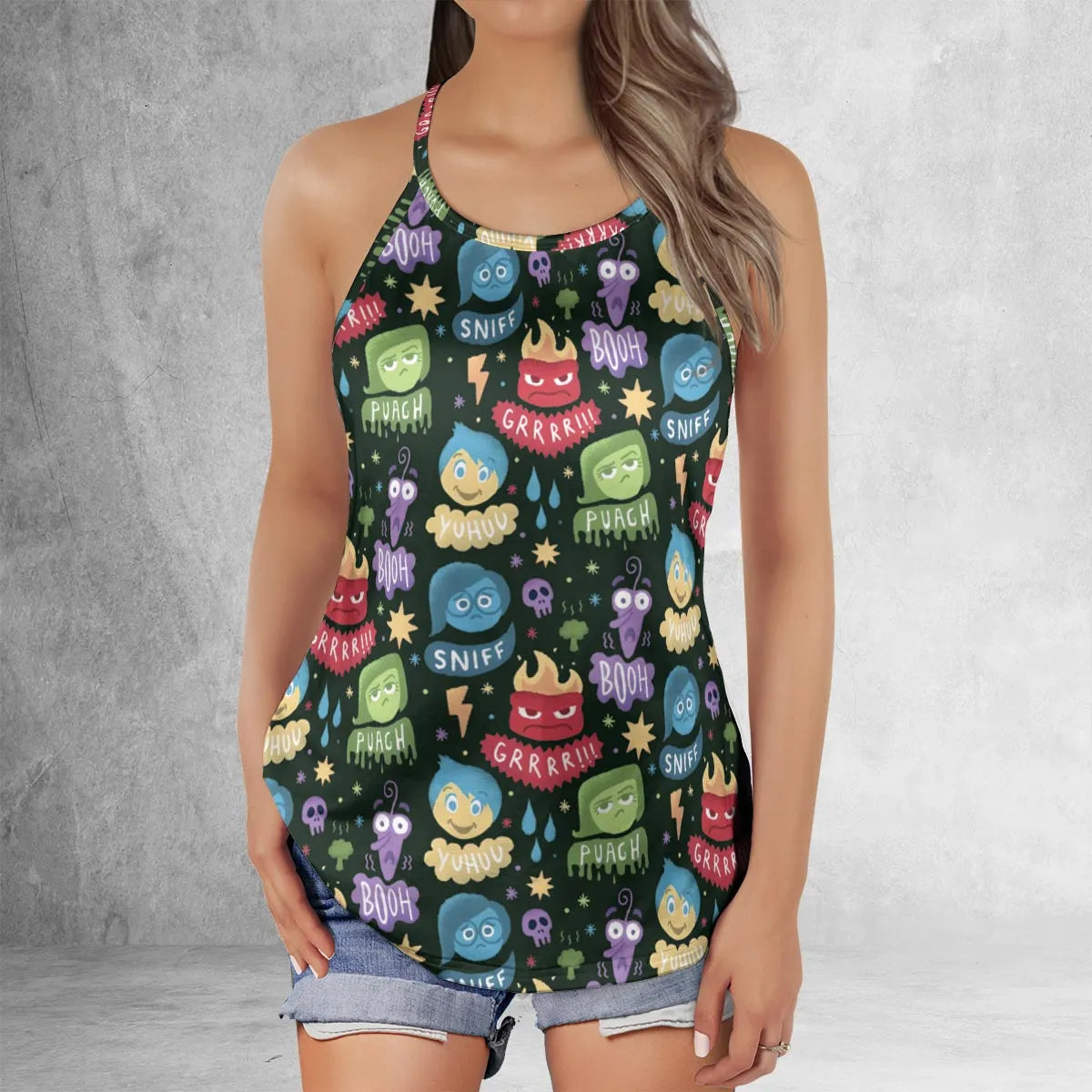 Criss Cross Tank Top - 43HSMMY1
