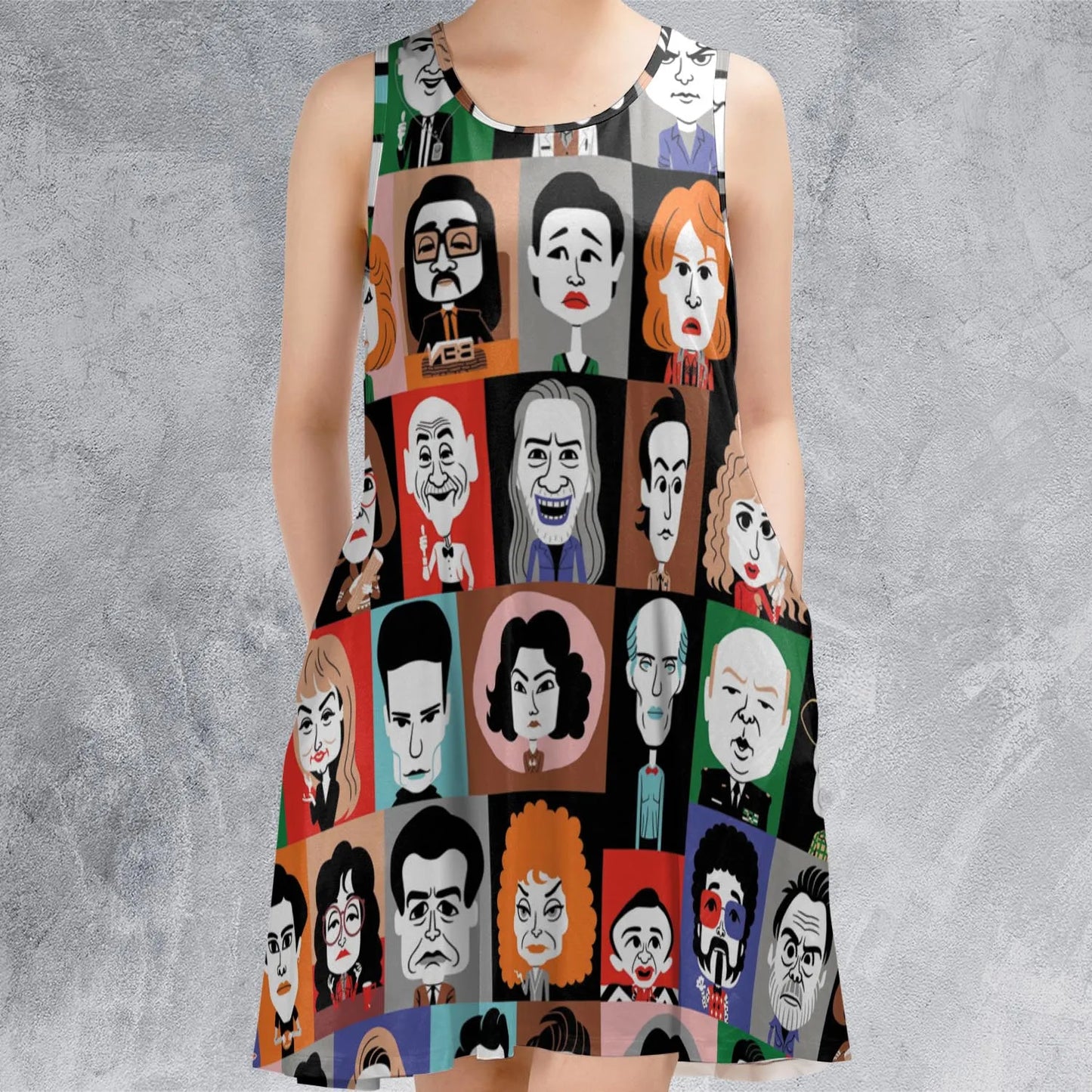 Sleeveless Dress - K4N2PE6X