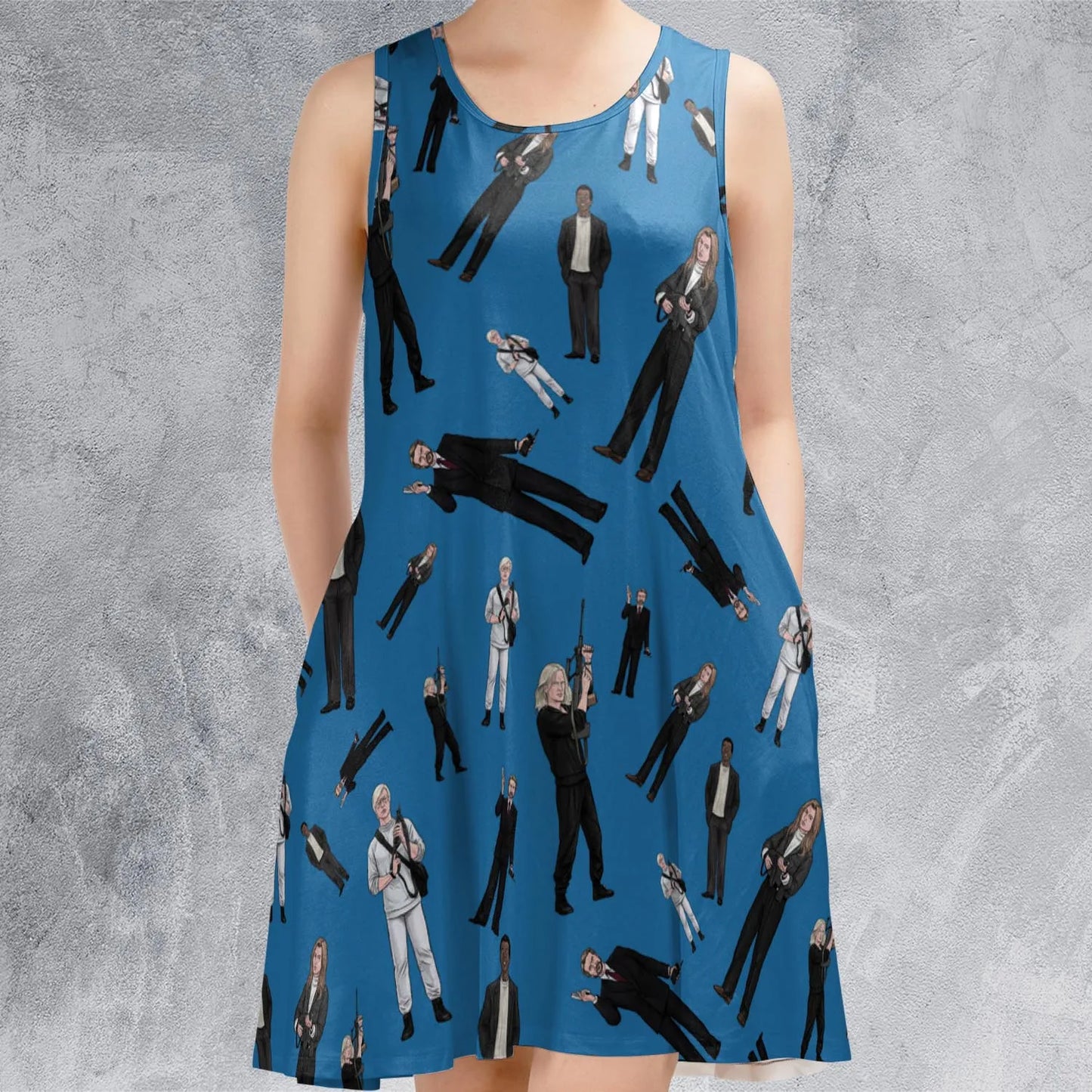 Sleeveless Dress - A7GM2PG1
