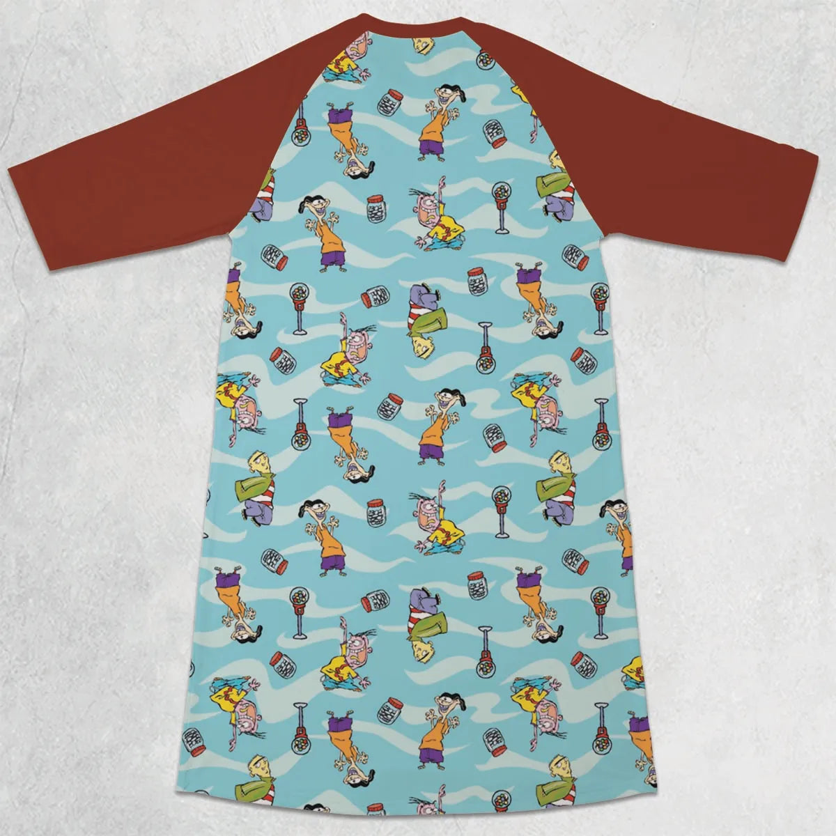 3/4 Sleeve Raglan Dress - 4Y3ZSHXF