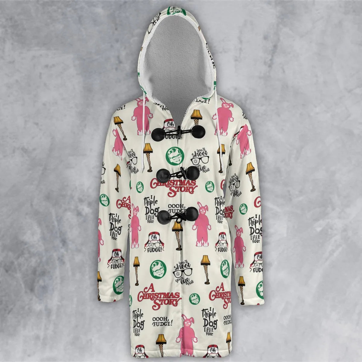 Hooded Cloak Coat - N8MVV9MH