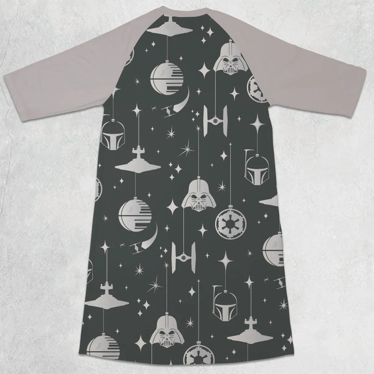3/4 Sleeve Raglan Dress - W15Q6JSX