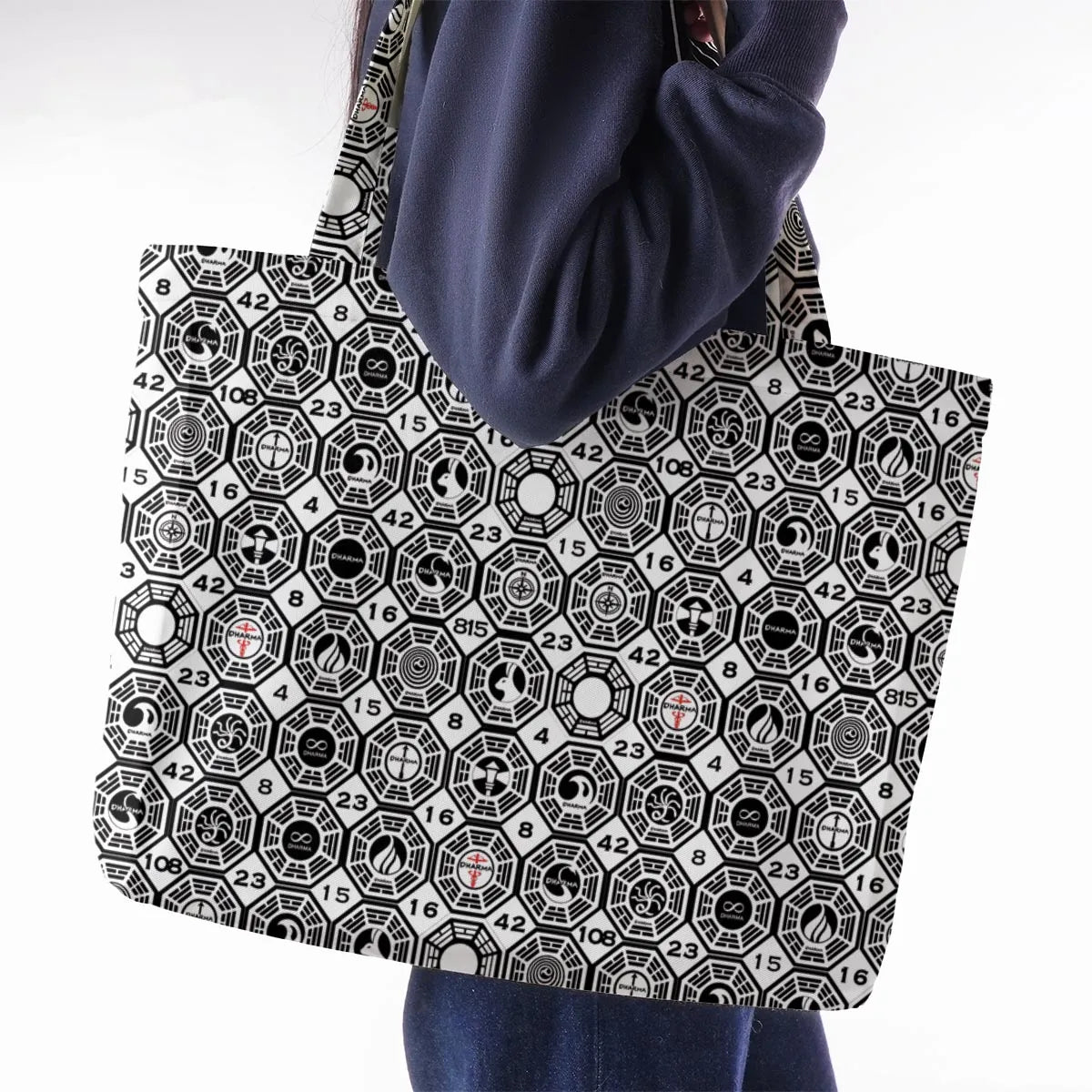Large Tote Bag - 8RC438F6