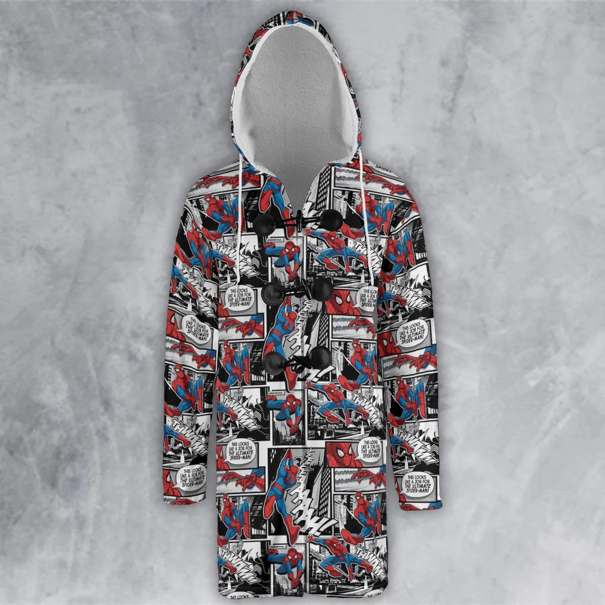 Hooded Cloak Coat - 7C2DZT9F