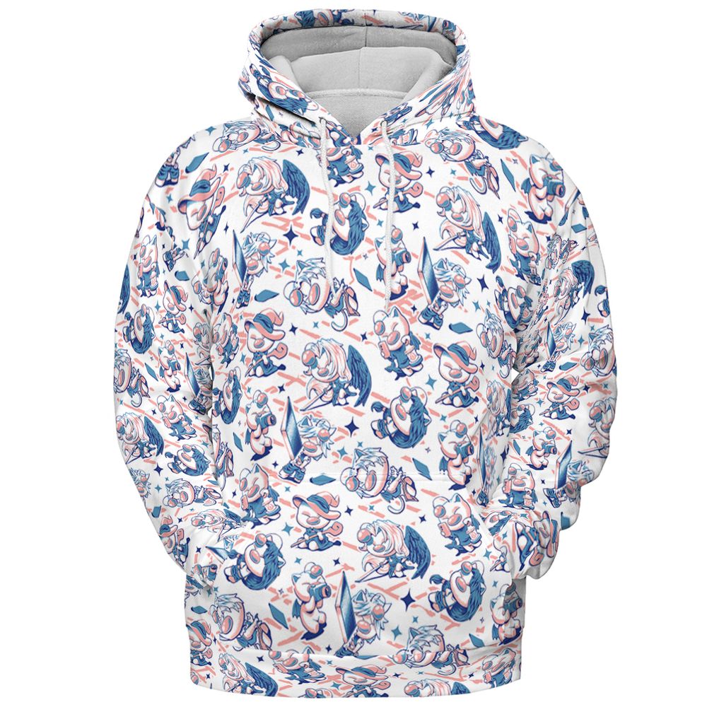 All-over Print Hoodie - NM25N112 -  - 2