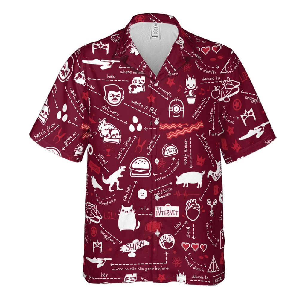 Hawaiian Shirt - 8ED6KQZE -  - 2