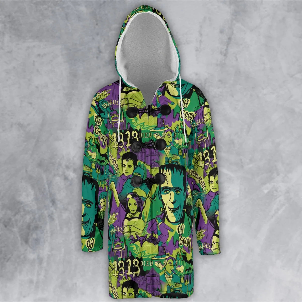 Hooded Cloak Coat - AKHT55FP