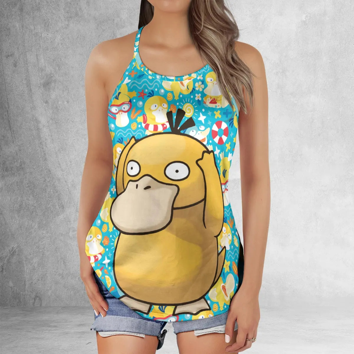 Criss Cross Tank Top - JK5H7MS3