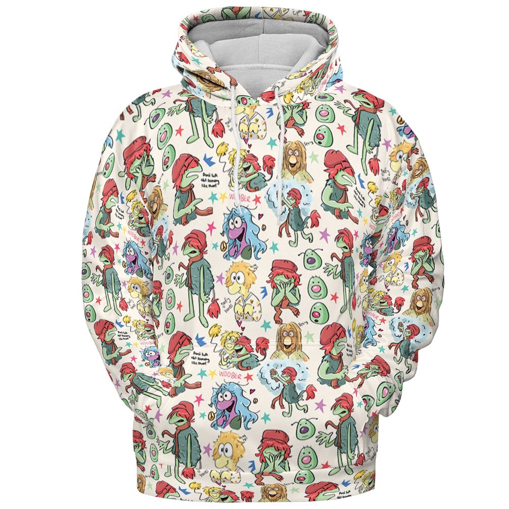 All-over Print Hoodie - FAMLNERU -  - 2
