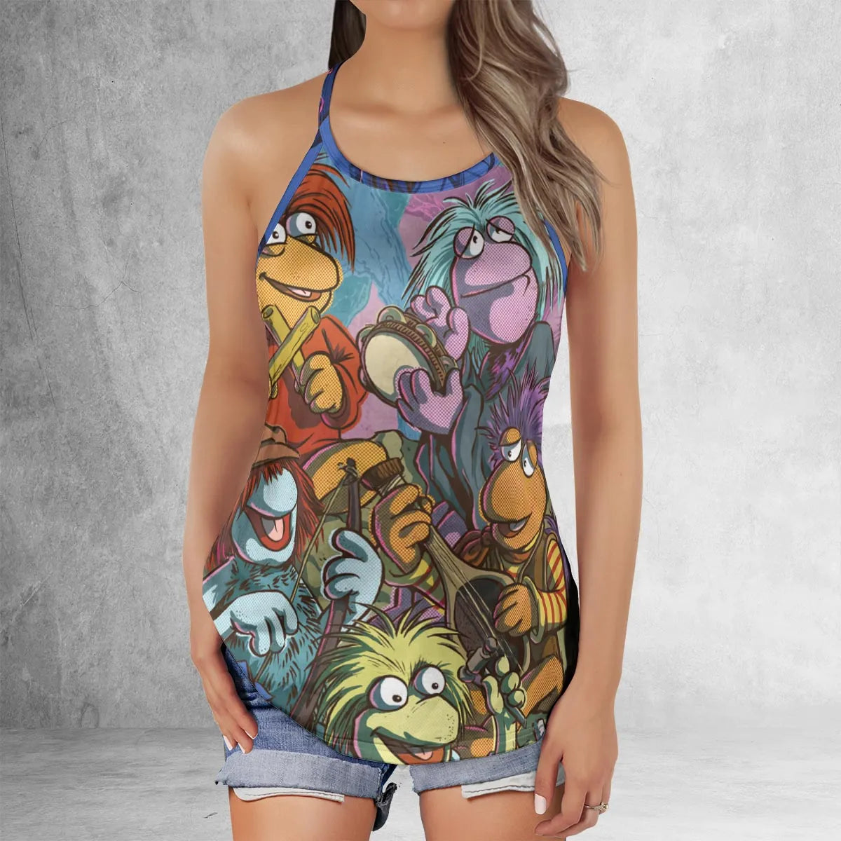 Criss Cross Tank Top - 4RP5U5GV