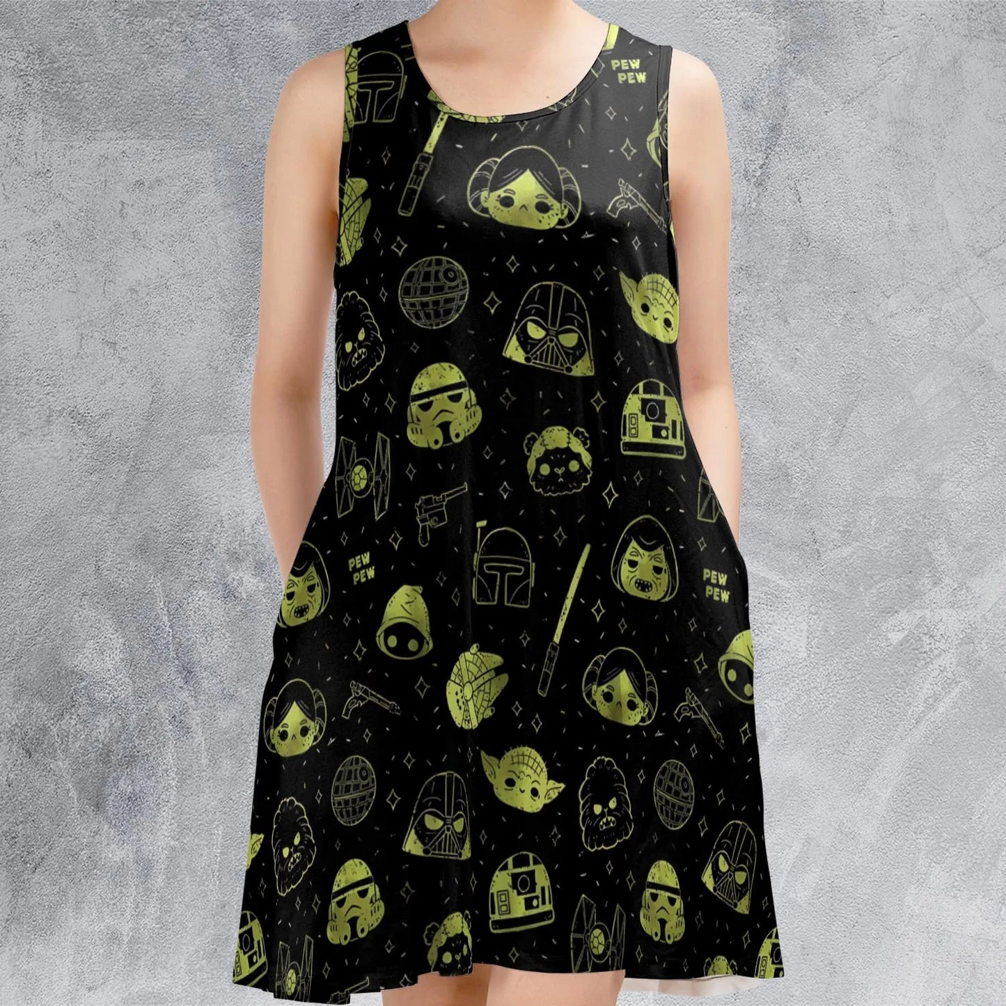 Sleeveless Dress - UEDJNRRT