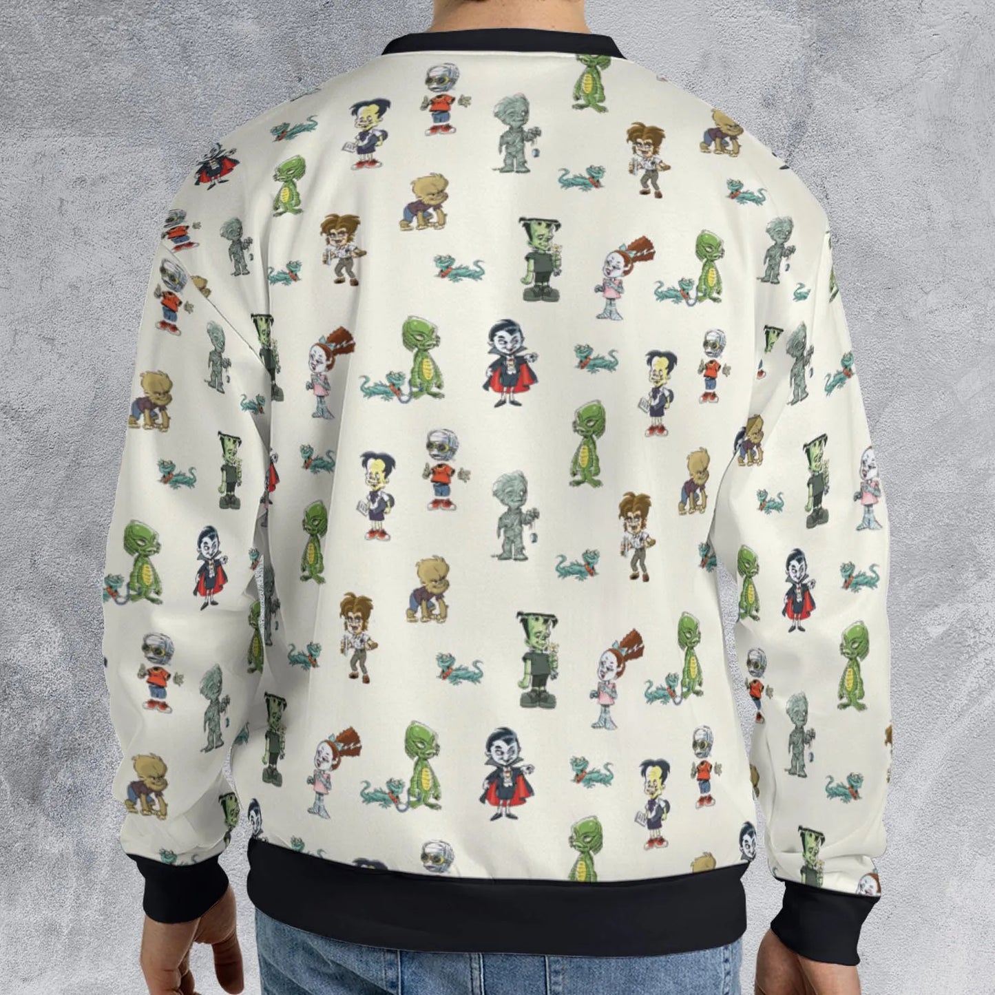All-over Print Sweatshirt - TRS8EKX2