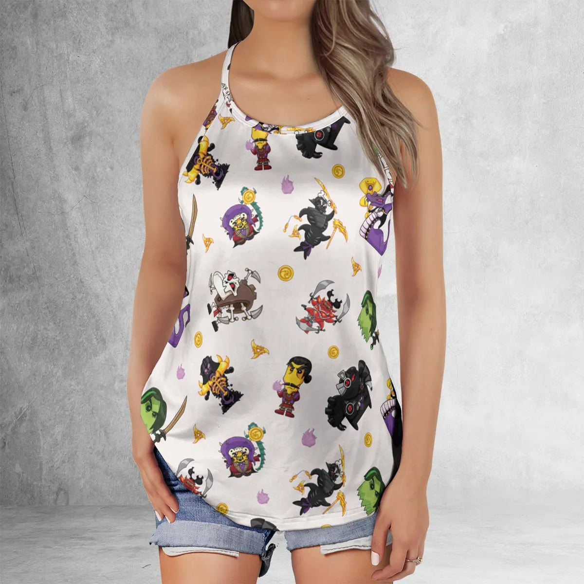 Criss Cross Tank Top - 1QXAYHX6