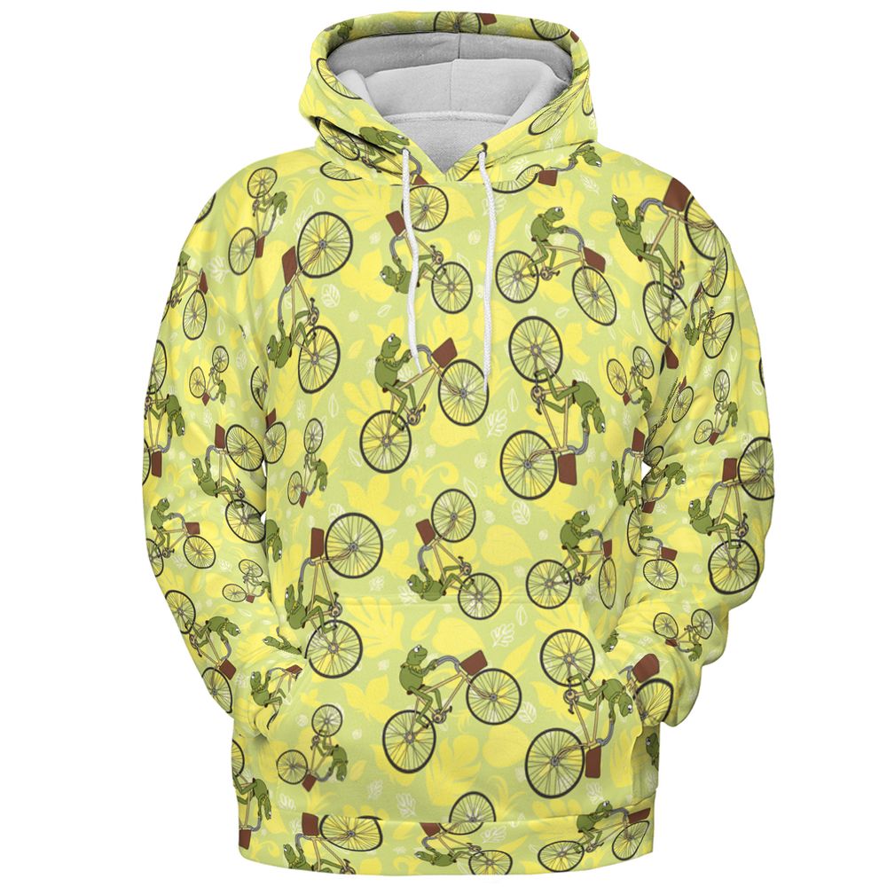 Kermit riding a bike -  - 2