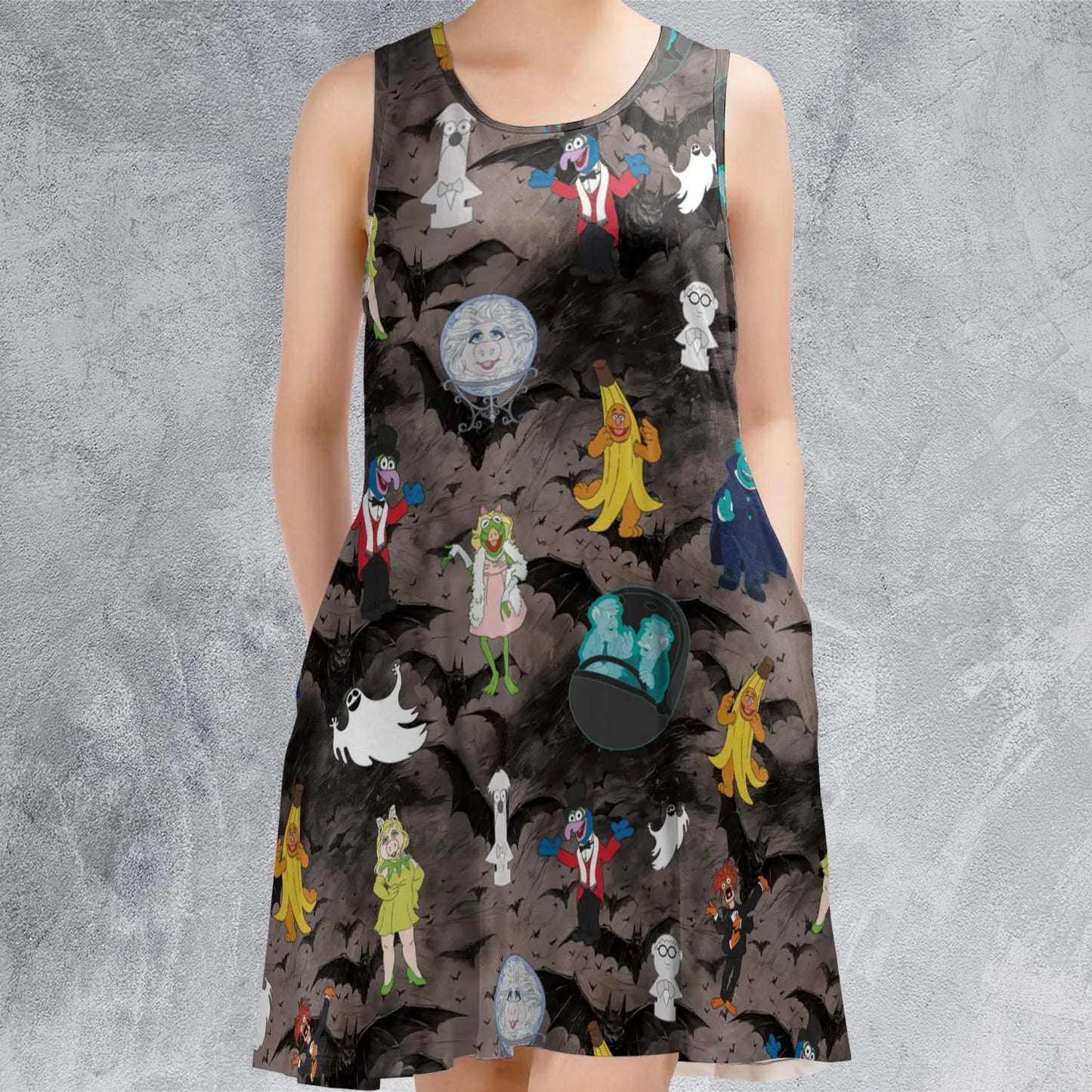 Sleeveless Dress - T3AV4YCF