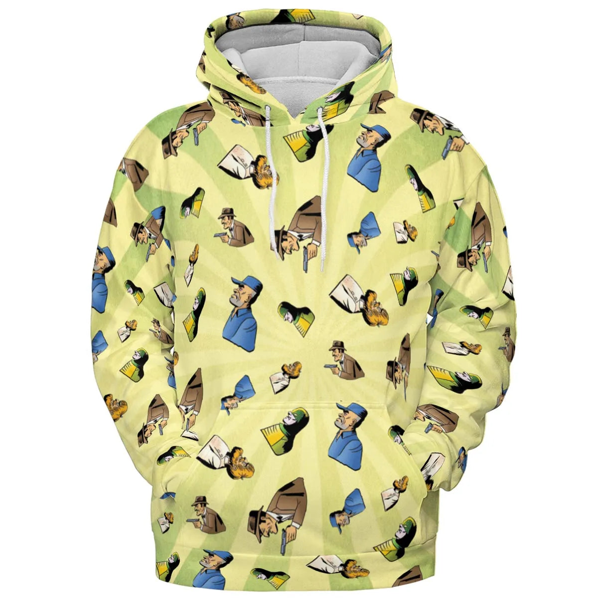 All-over Print Hoodie - YGNBZUDX