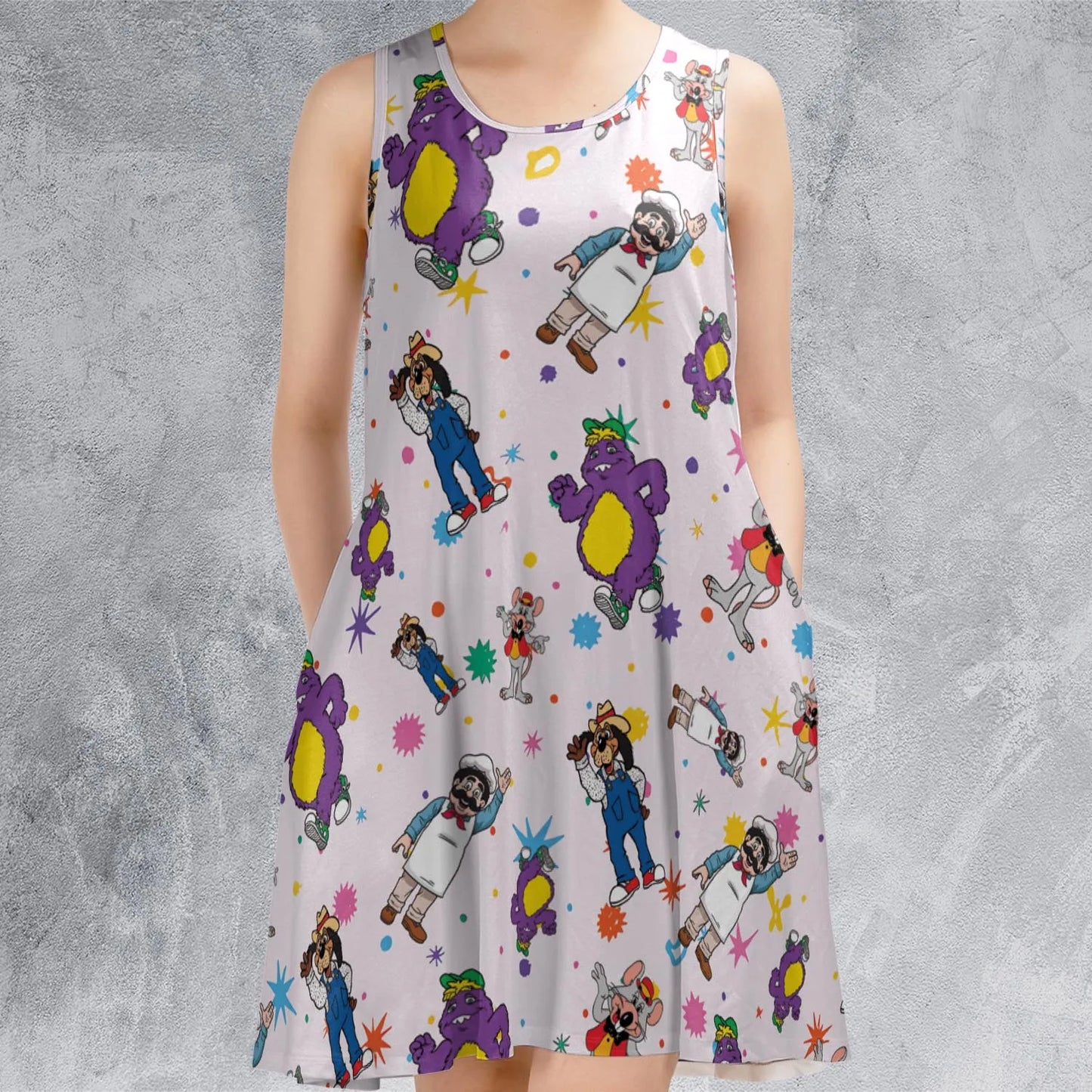 Sleeveless Dress - 4LFJSMFZ