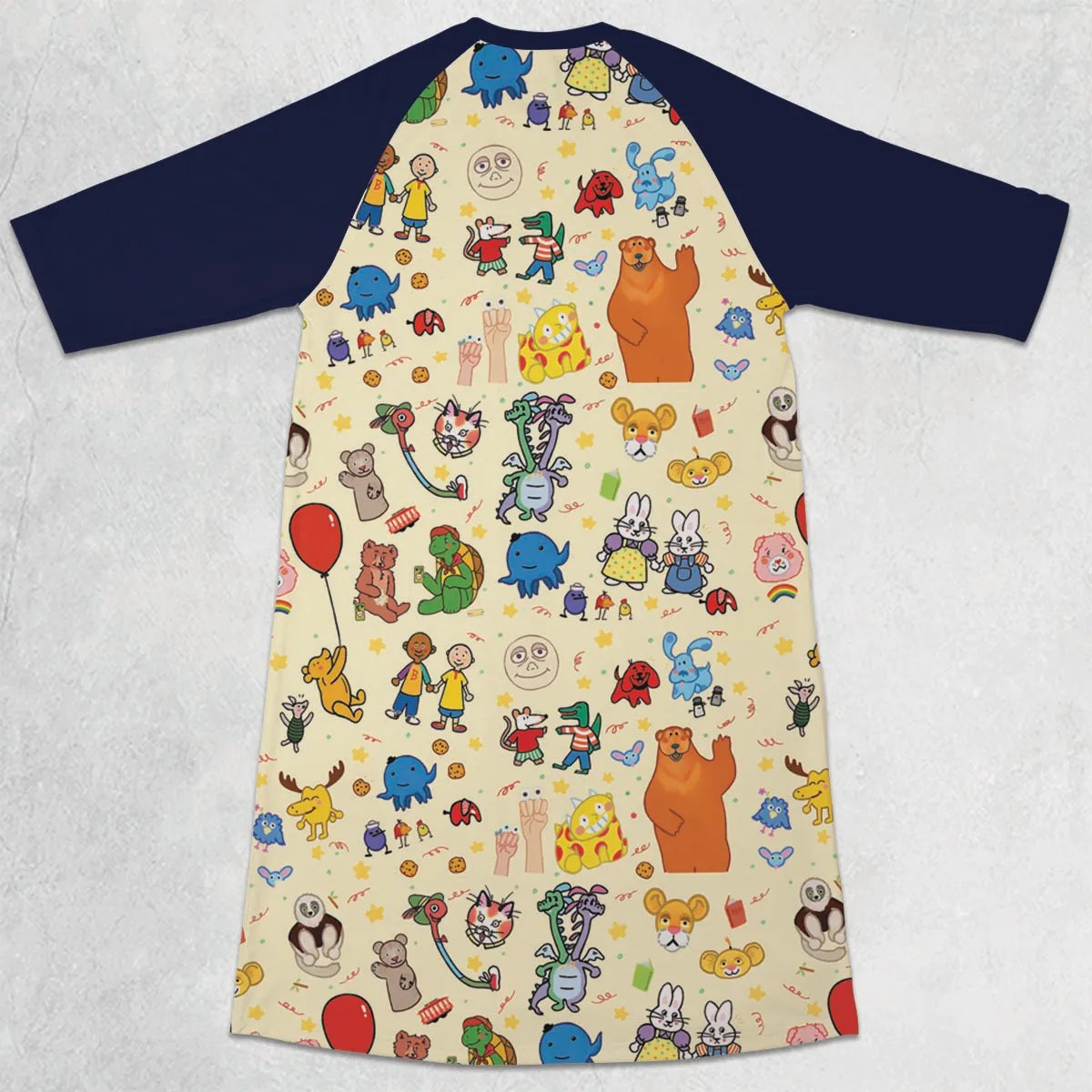 3/4 Sleeve Raglan Dress - TYSFA5B3