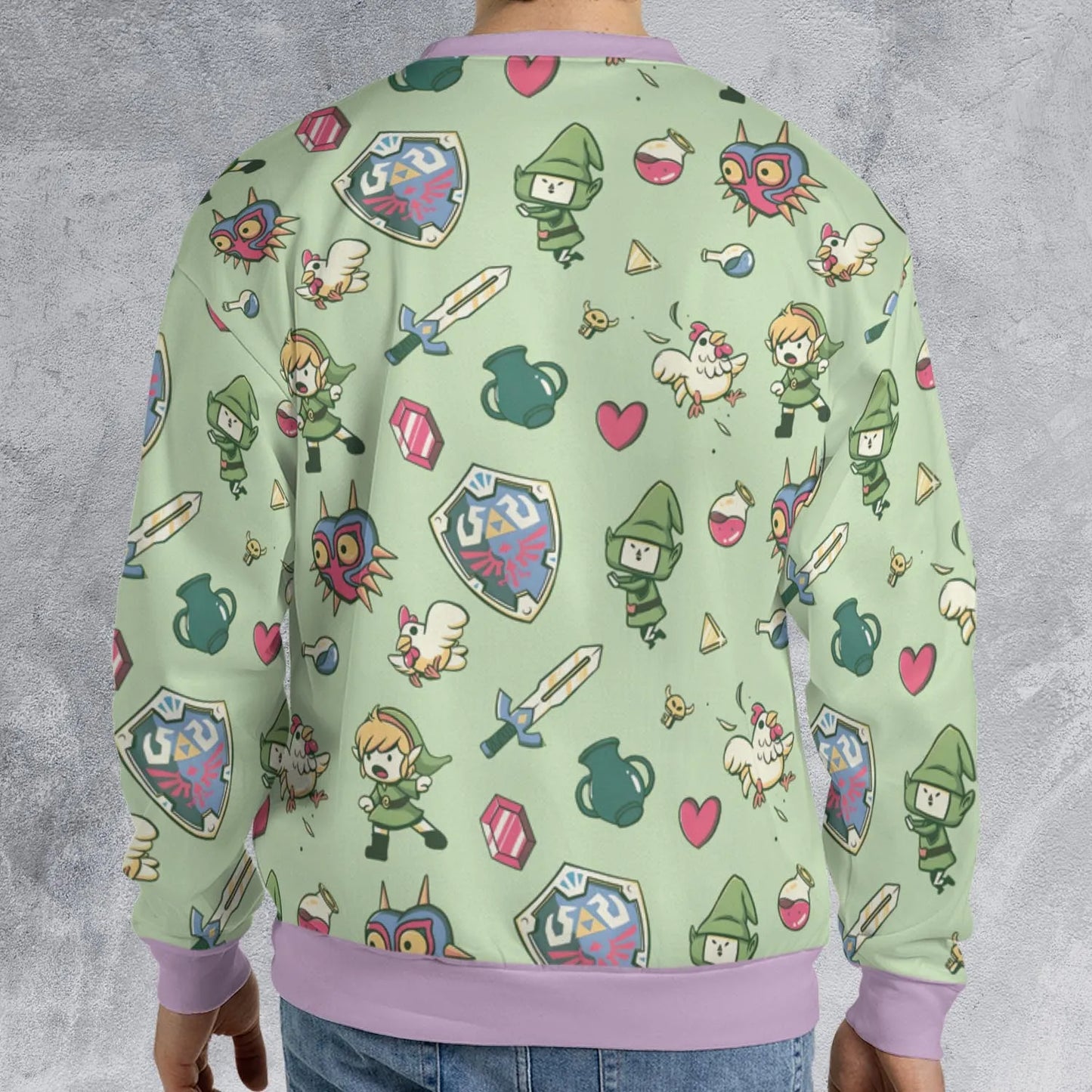All-over Print Sweatshirt - LRSHT6YD