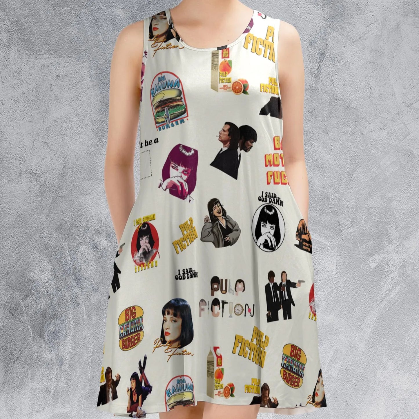 Sleeveless Dress - F8S1XT4B