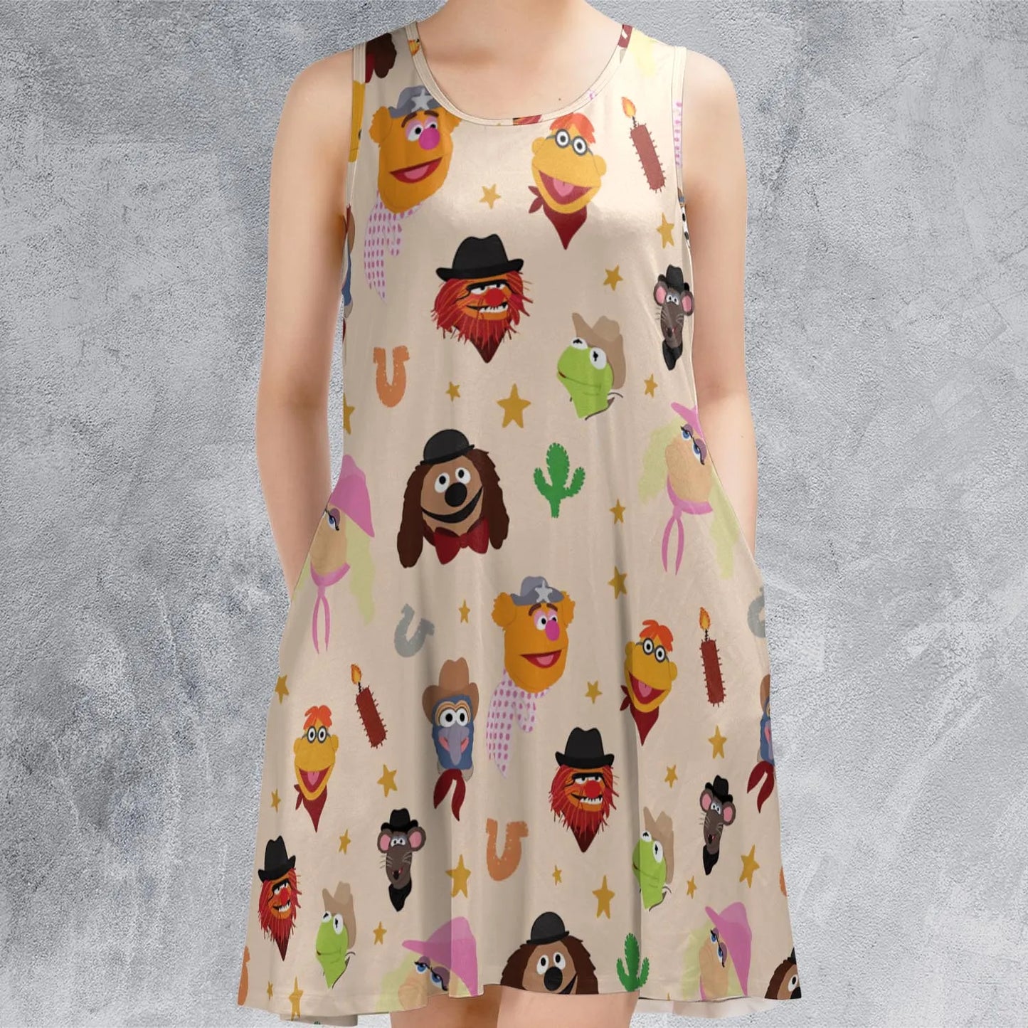 Sleeveless Dress - LVDAKN25