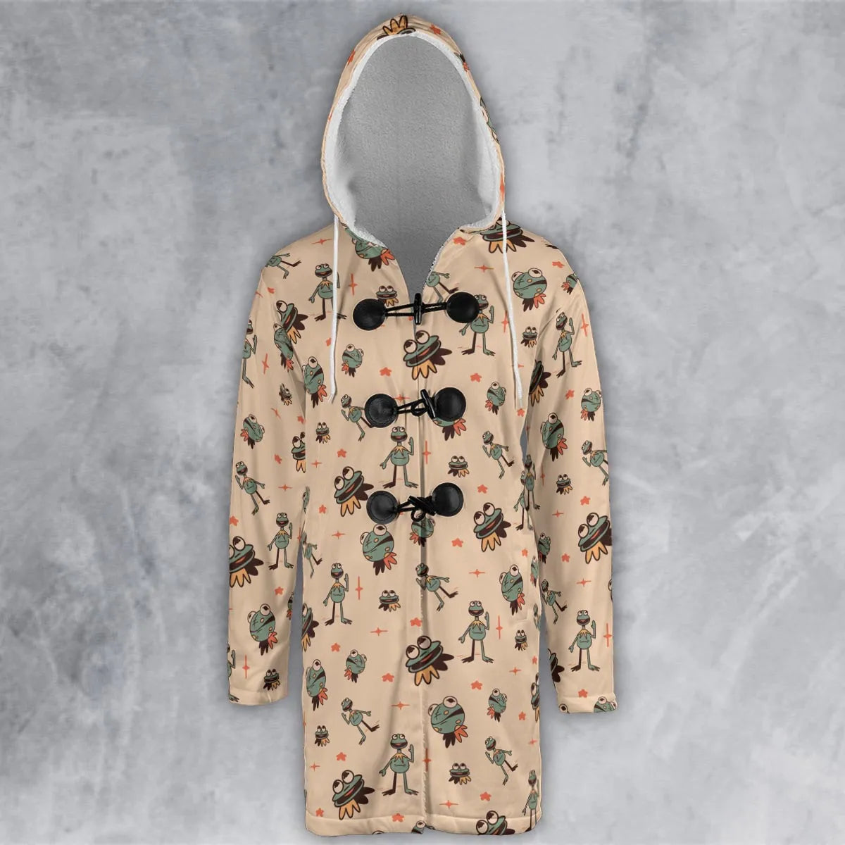 Hooded Cloak Coat - HXMF5XTZ
