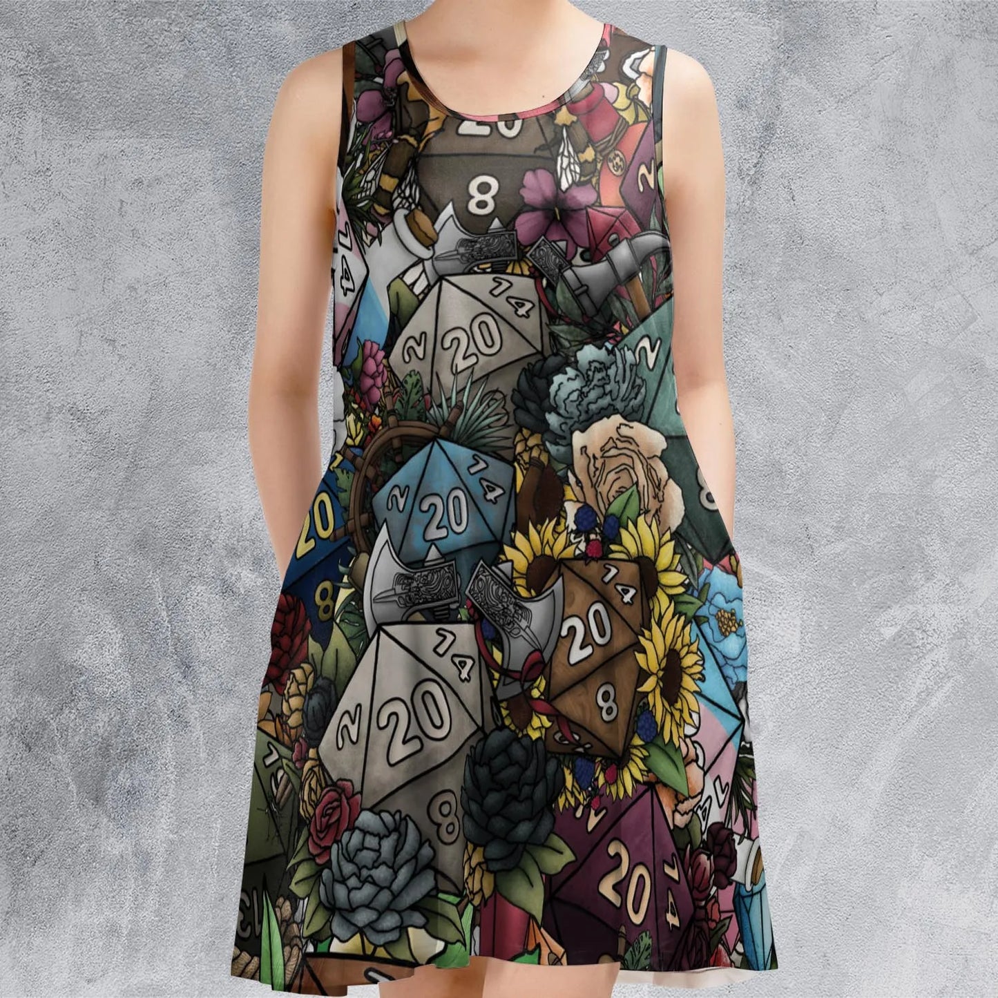 Sleeveless Dress - N8HSYPJ3