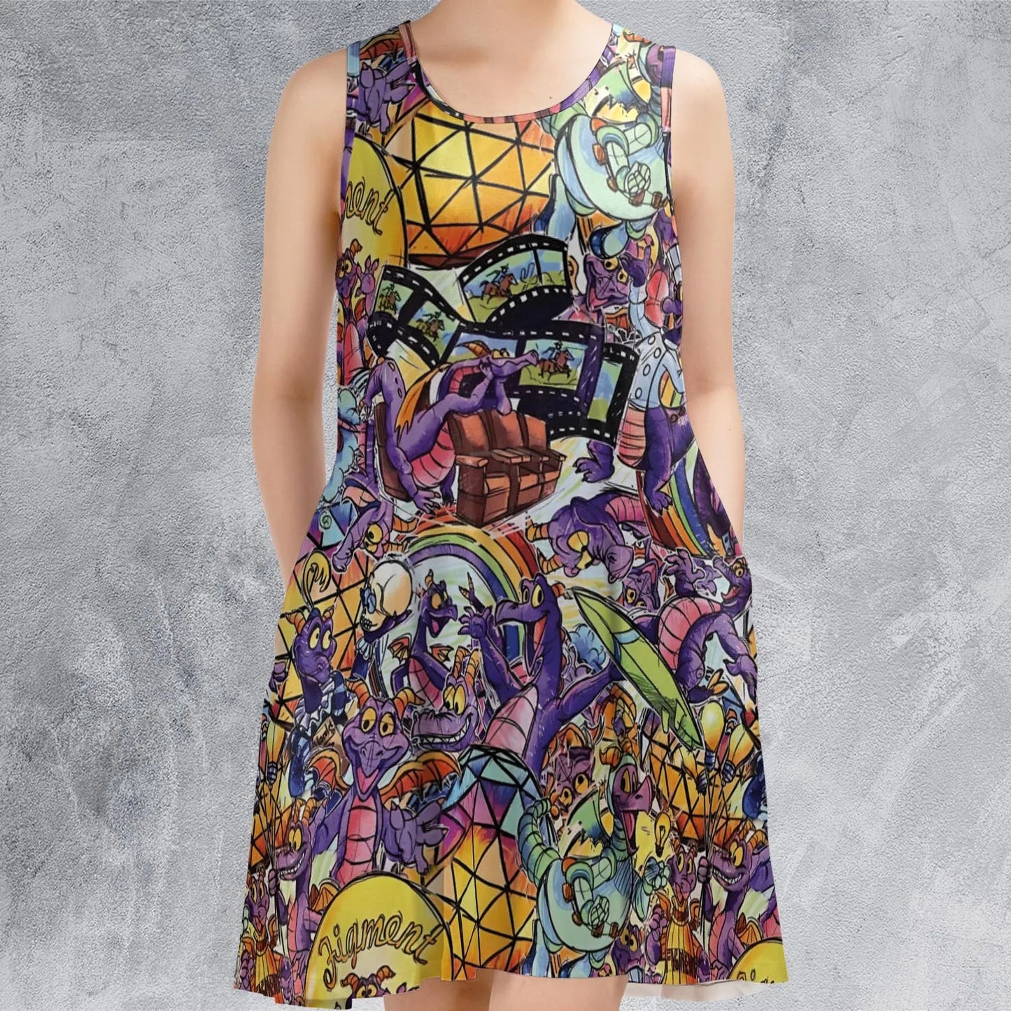 Sleeveless Dress - 9CPEV2CG