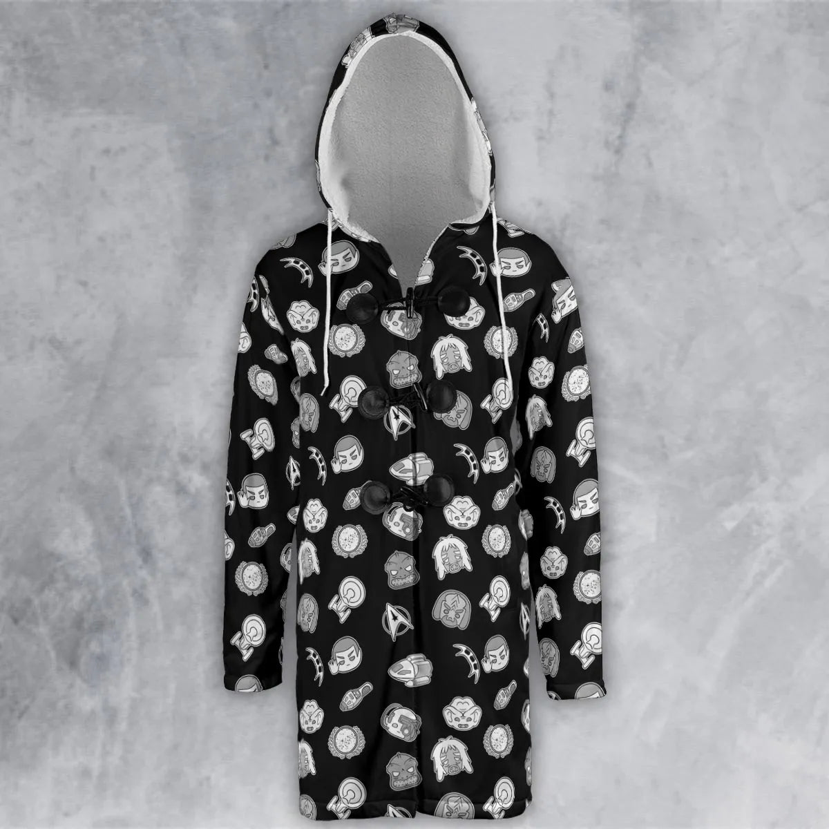 Hooded Cloak Coat - 43ANDJTE
