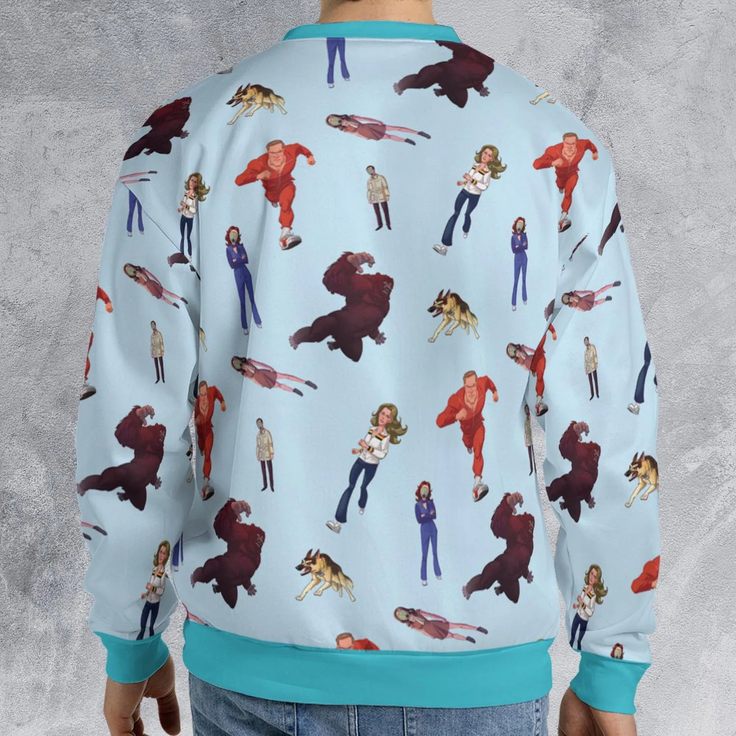 All-over Print Sweatshirt - 3KA2FFXZ