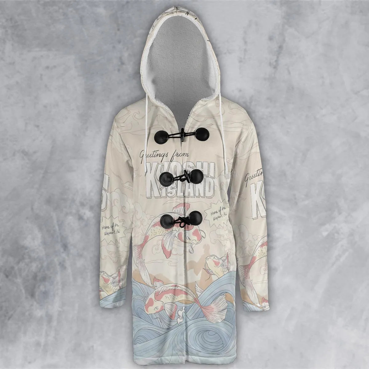 Hooded Cloak Coat - N3JAFGZB