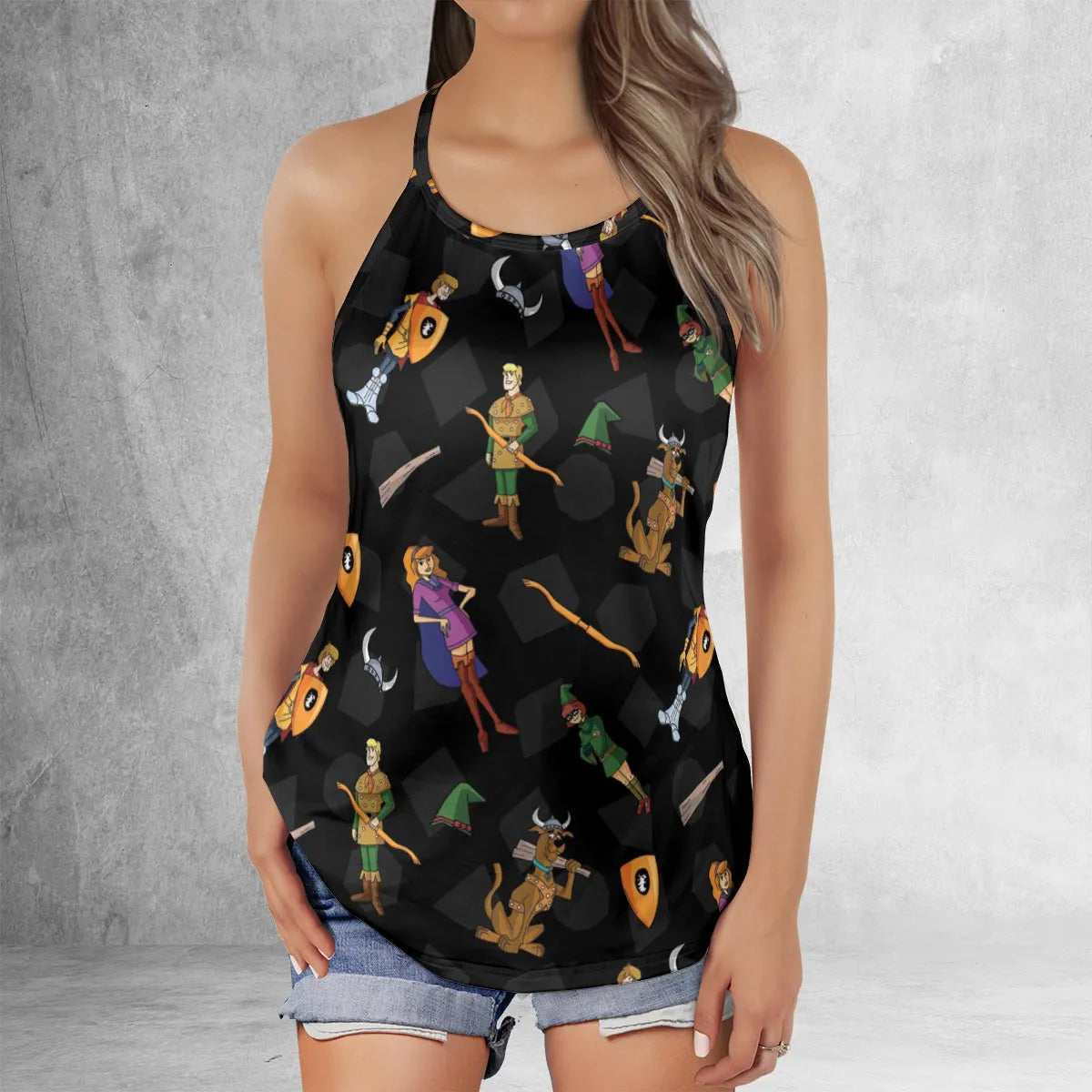 Criss Cross Tank Top - 244M573M