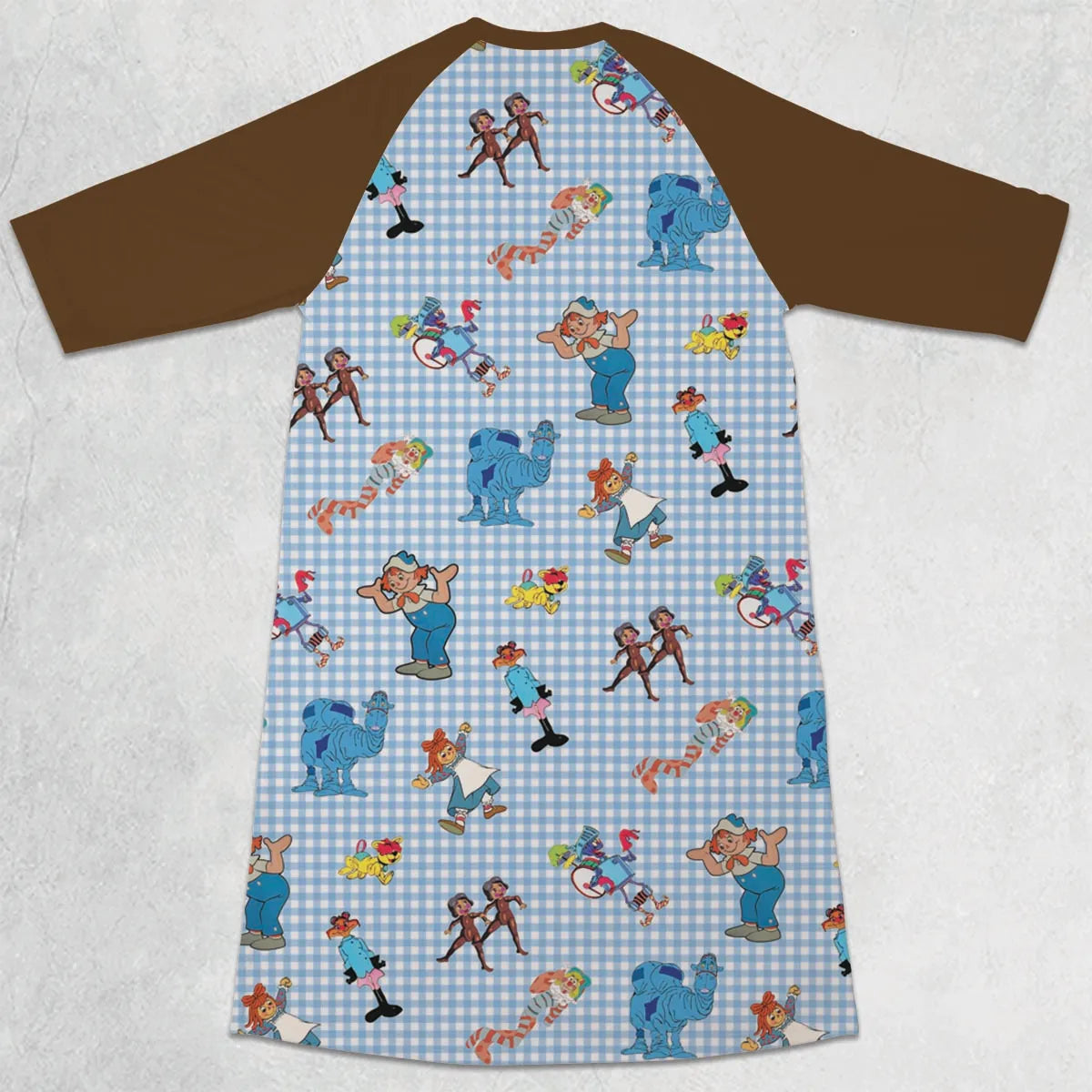 3/4 Sleeve Raglan Dress - UDV661DK