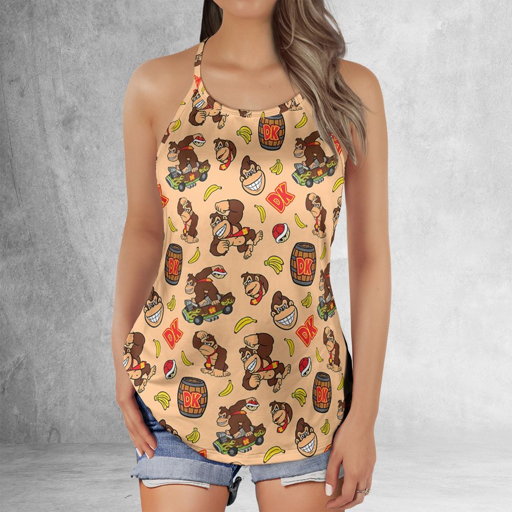 Criss Cross Tank Top - XKJ3PF6W -  - 2
