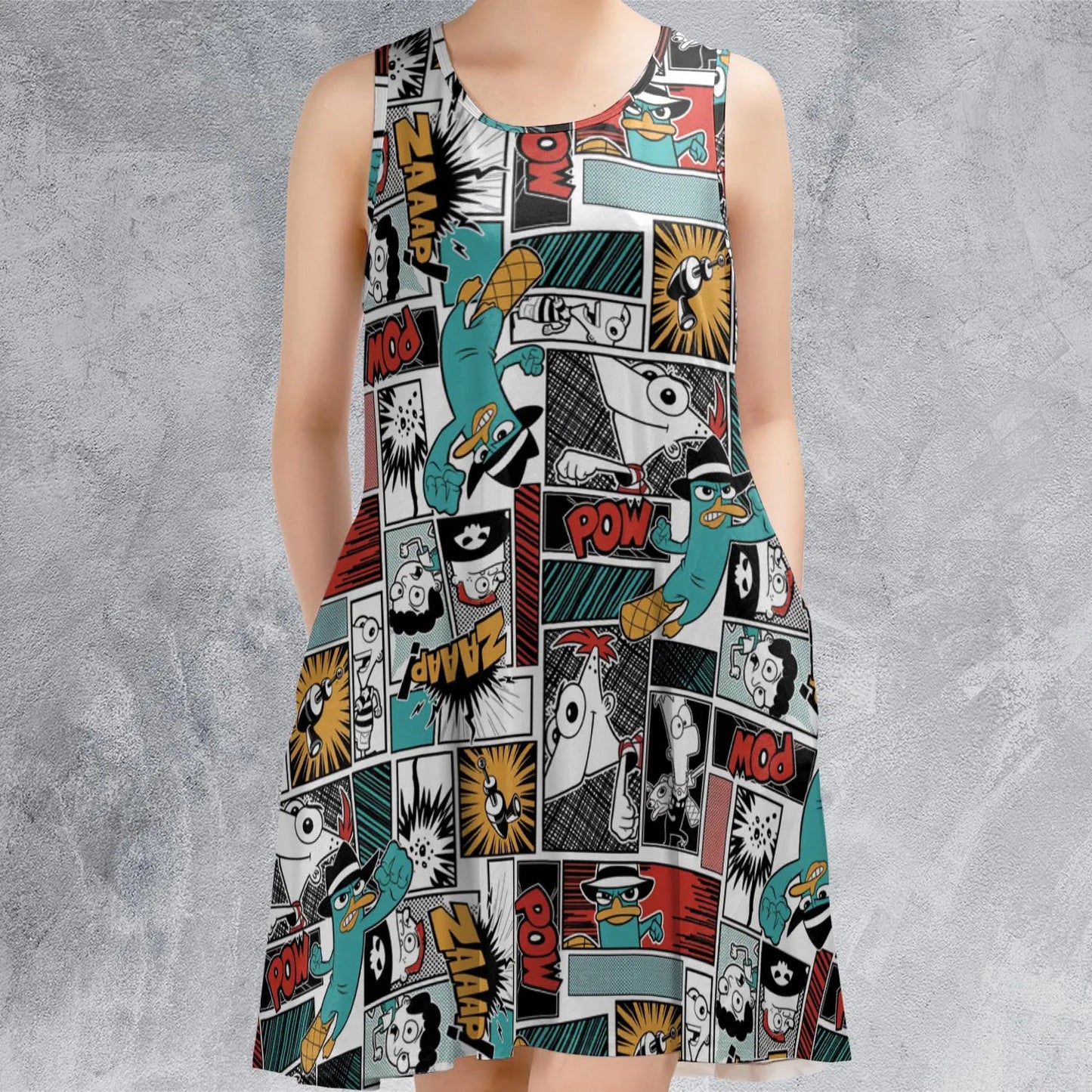 Sleeveless Dress - Z6AJ8X76