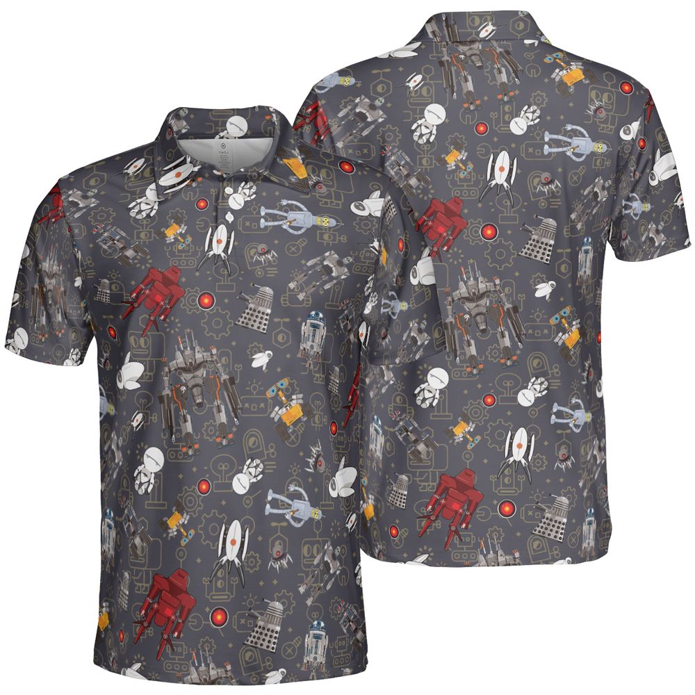 AOP Men/Women Polo Shirt - DCYM1YVH -  - 2
