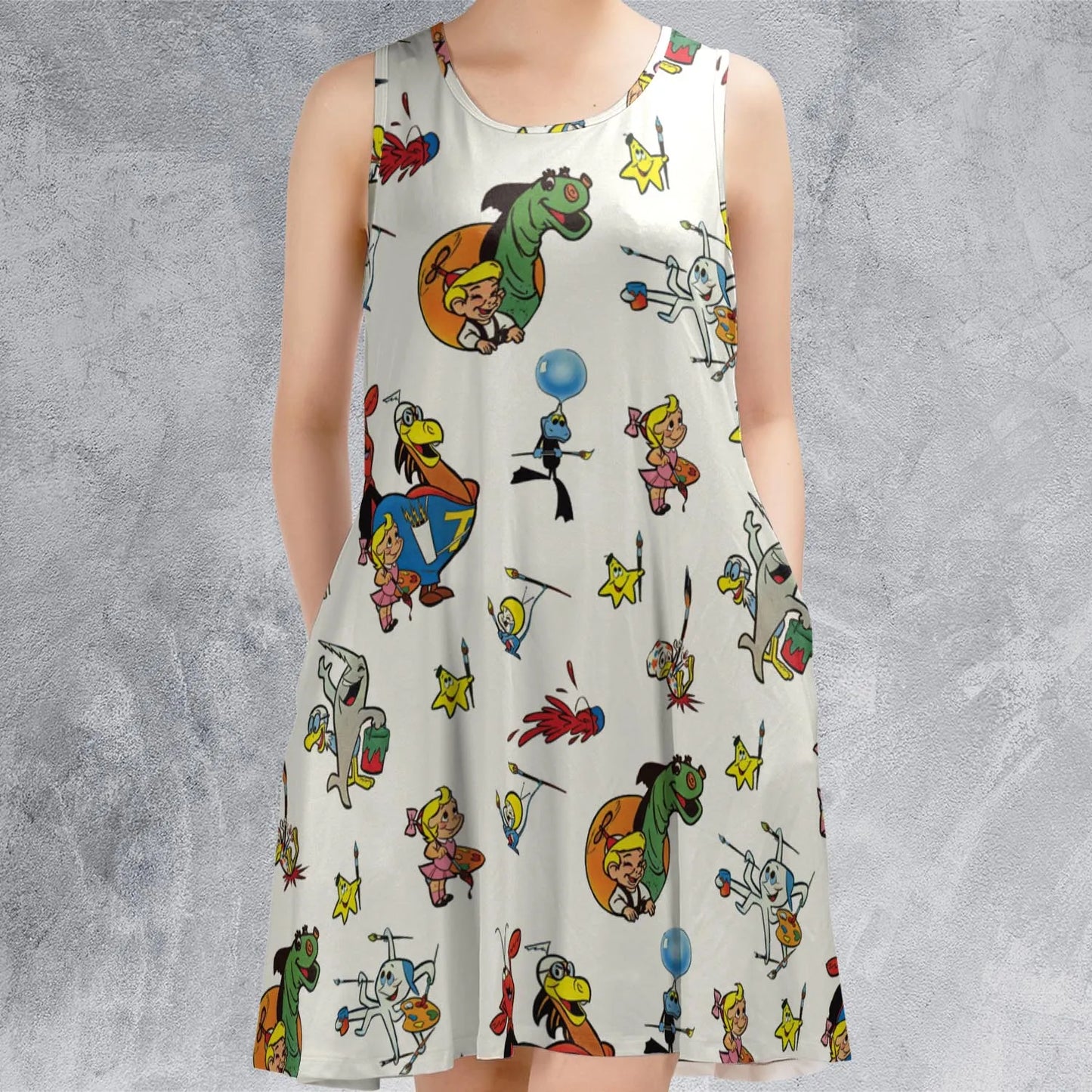 Sleeveless Dress - XTQ71TAN