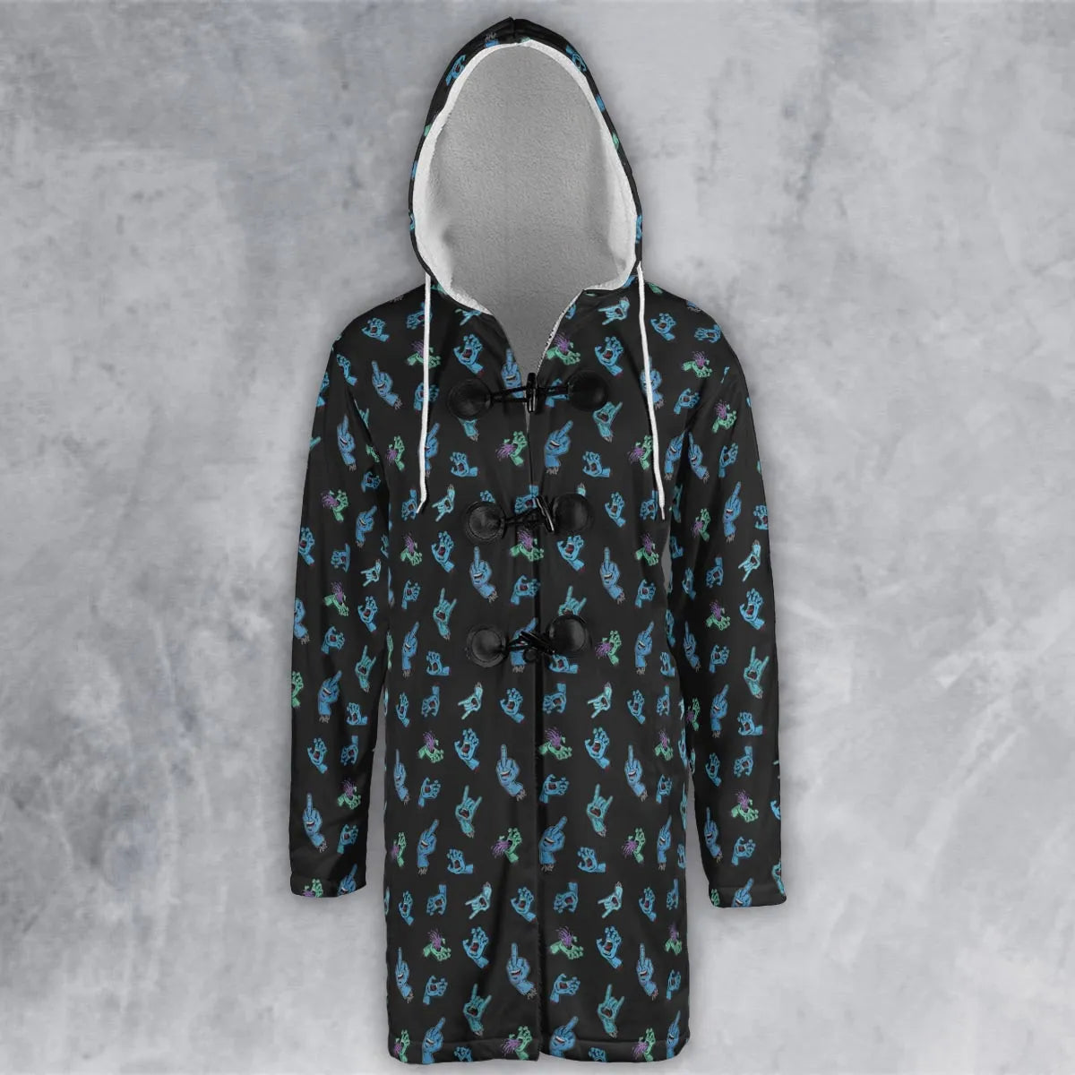 Hooded Cloak Coat - TWZ8143G