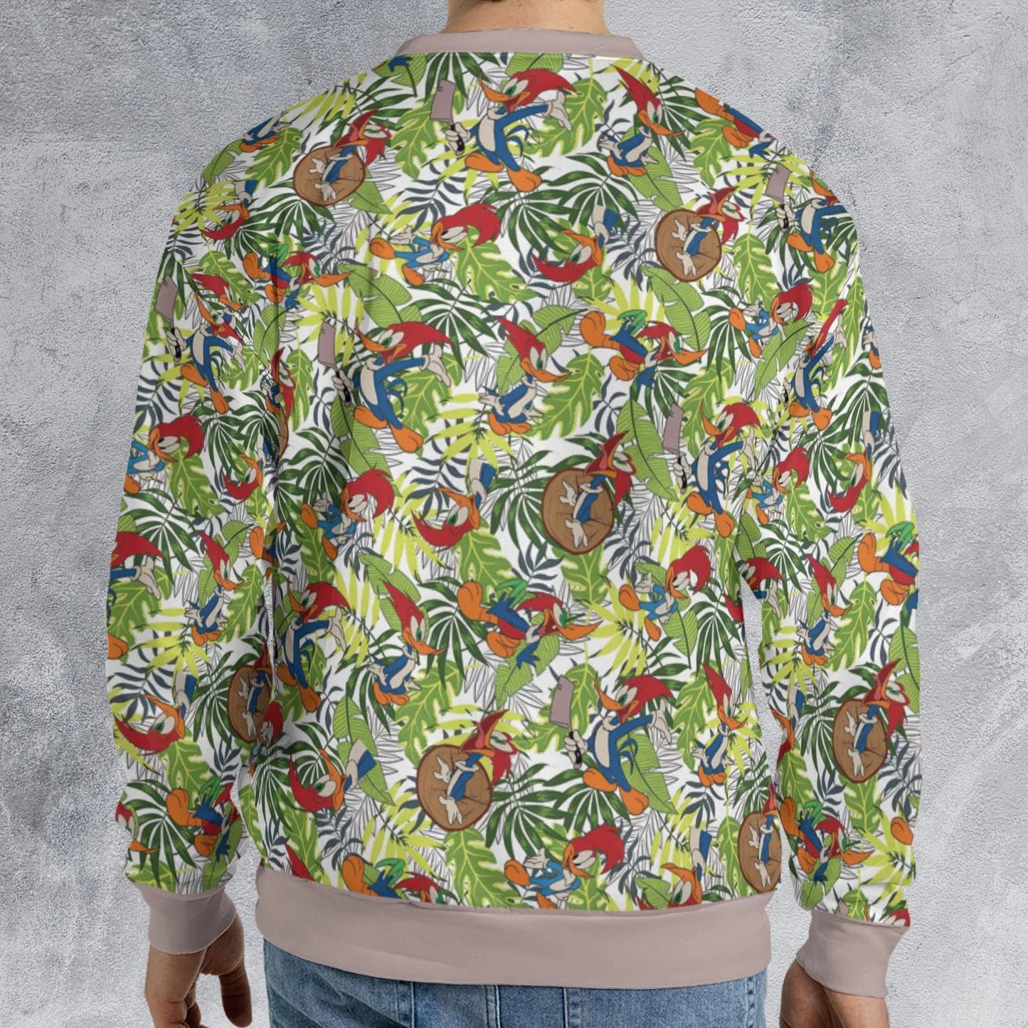 All-over Print Sweatshirt - 6X5YJXU9