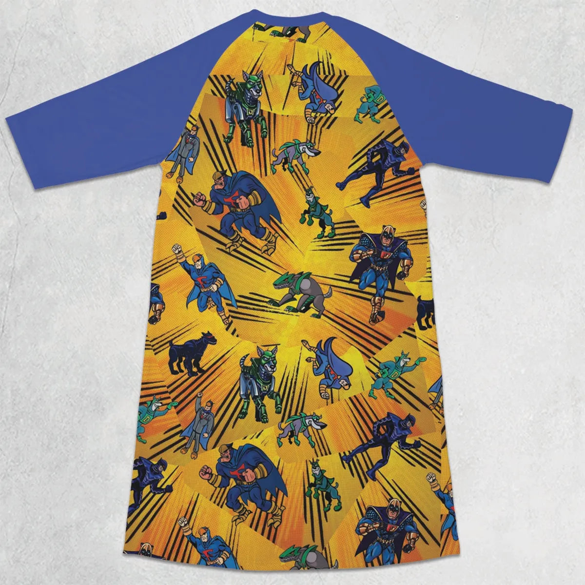 3/4 Sleeve Raglan Dress - 56Q7MNEY