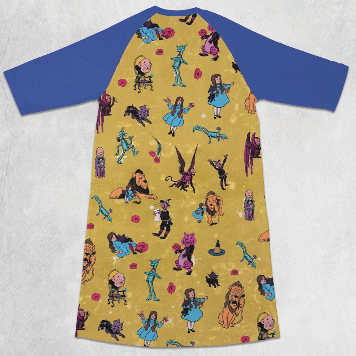 3/4 Sleeve Raglan Dress - YK1E3KTG