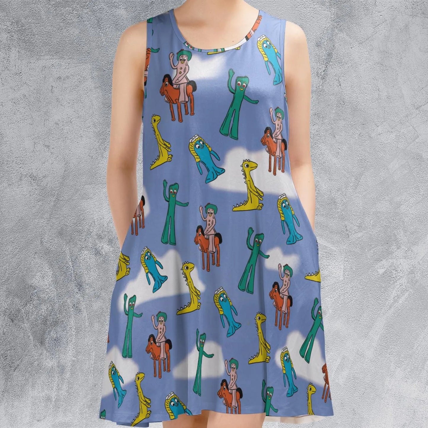 Sleeveless Dress - QXFH5AKS