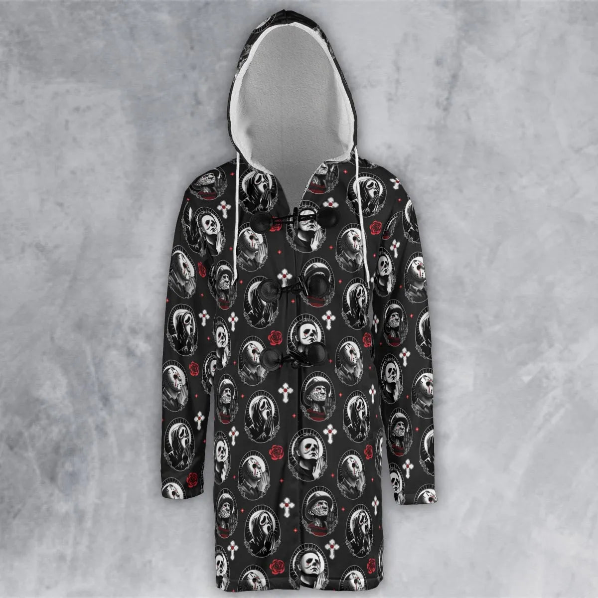 Hooded Cloak Coat - 6AHURNT9