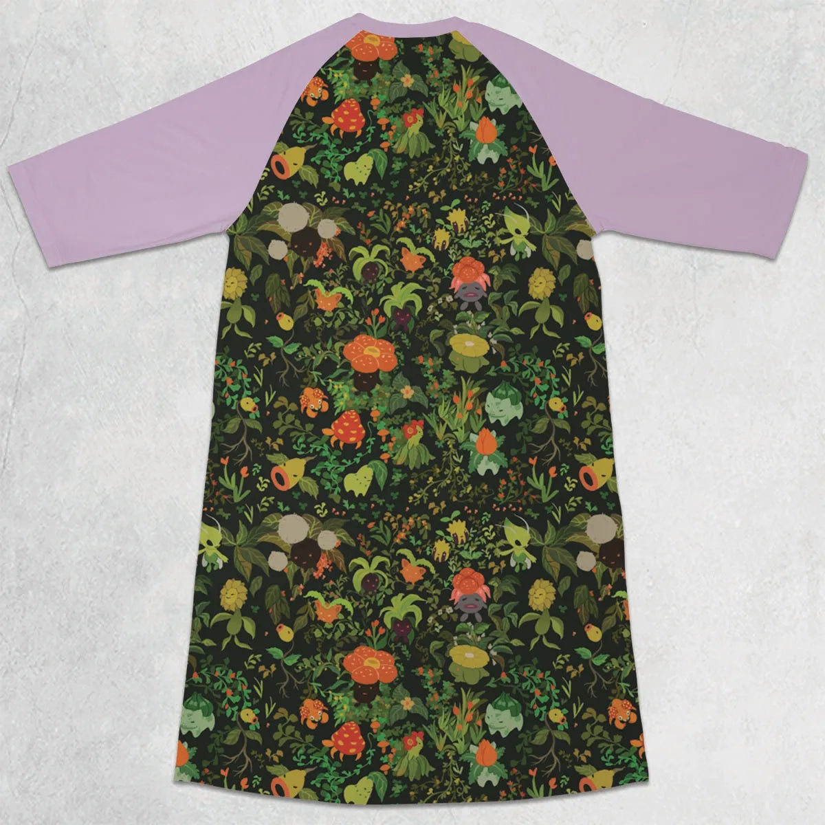 3/4 Sleeve Raglan Dress - VD1CH7HD