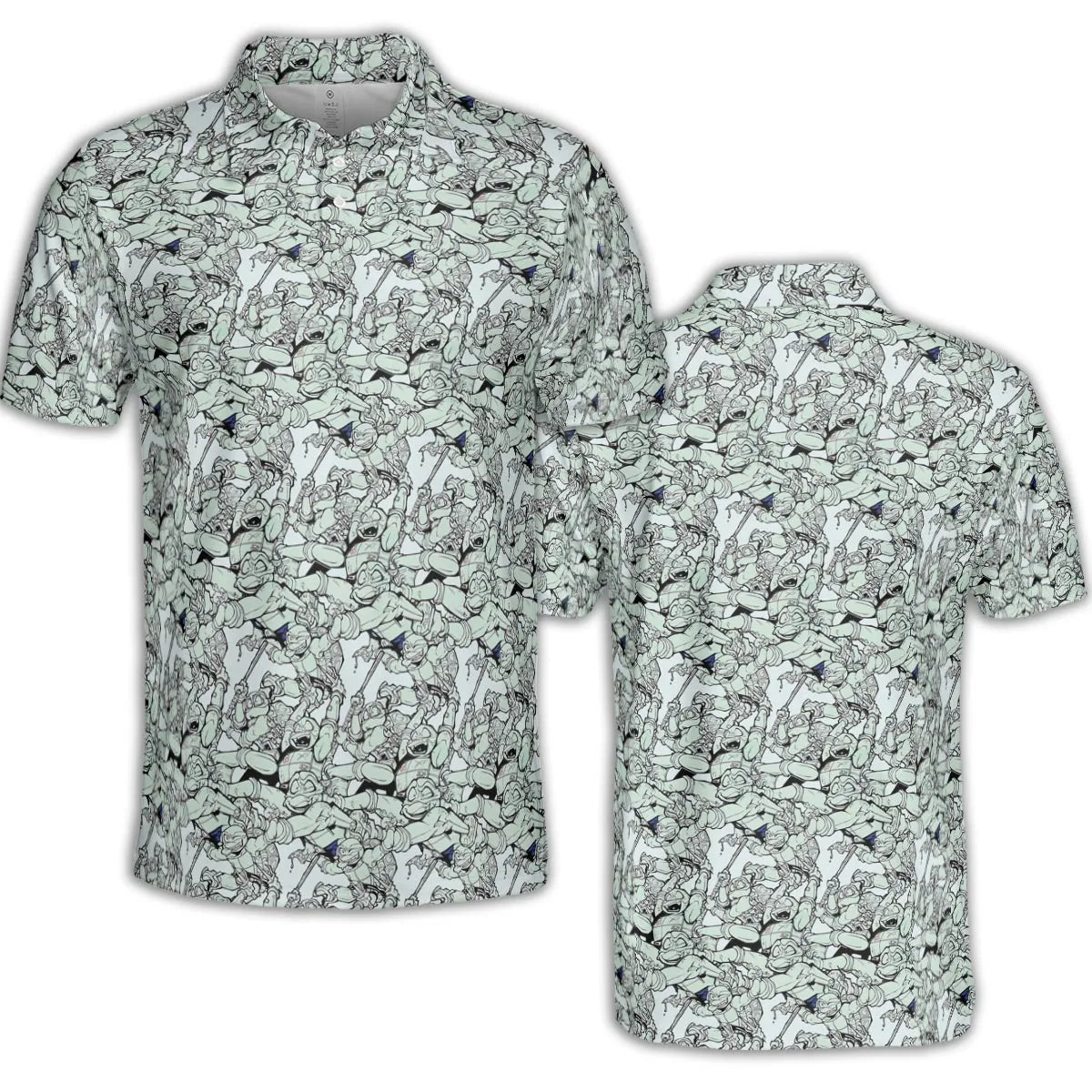 AOP Men/Women Polo Shirt - GAUMTVYN