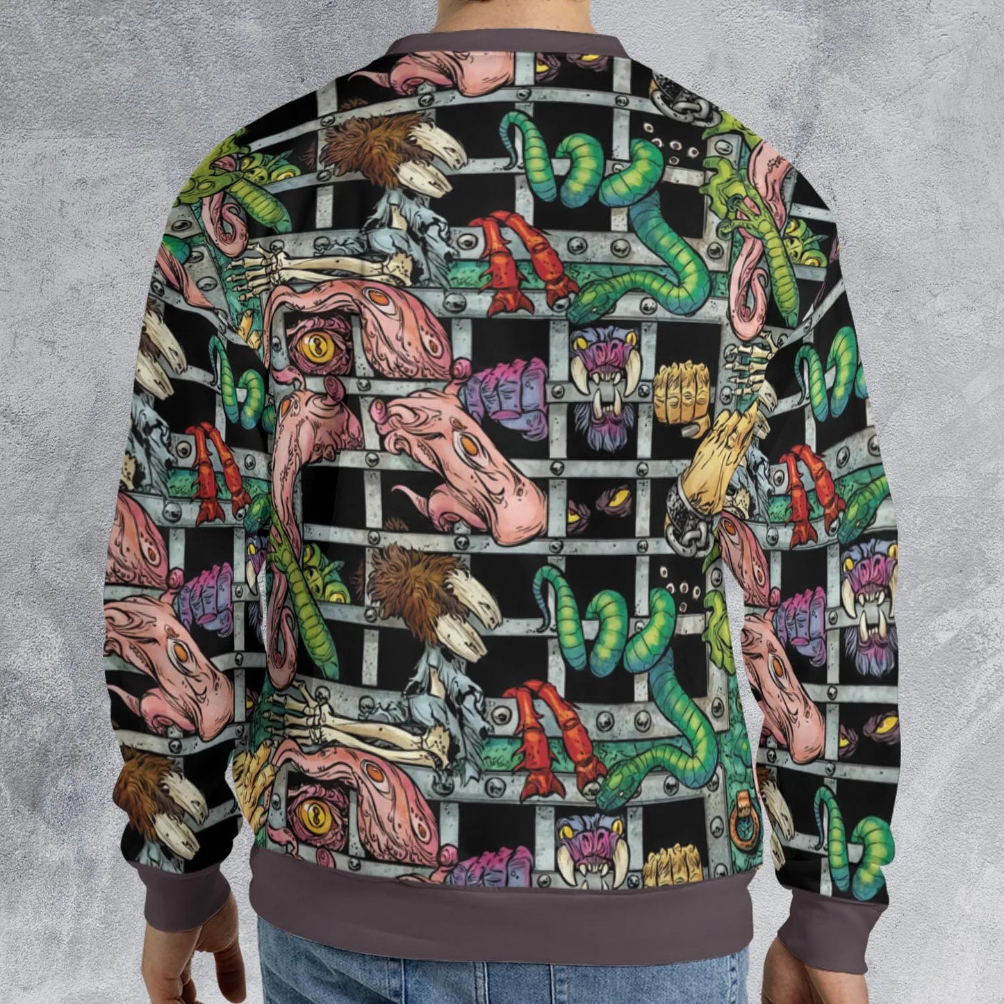 All-over Print Sweatshirt - V2ZAY3GY