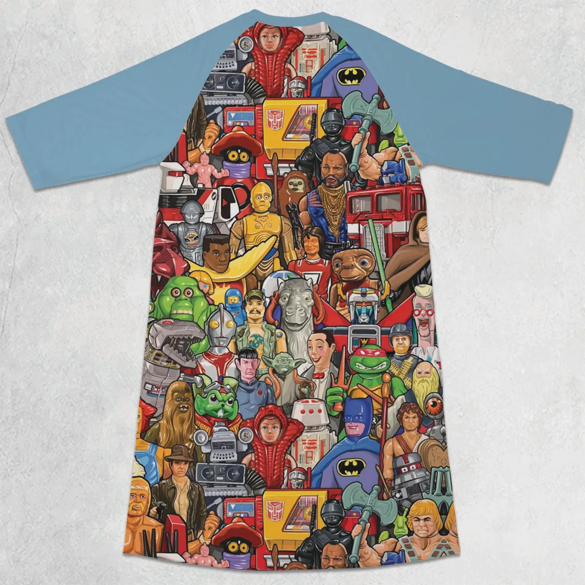3/4 Sleeve Raglan Dress - J2KLZFF8