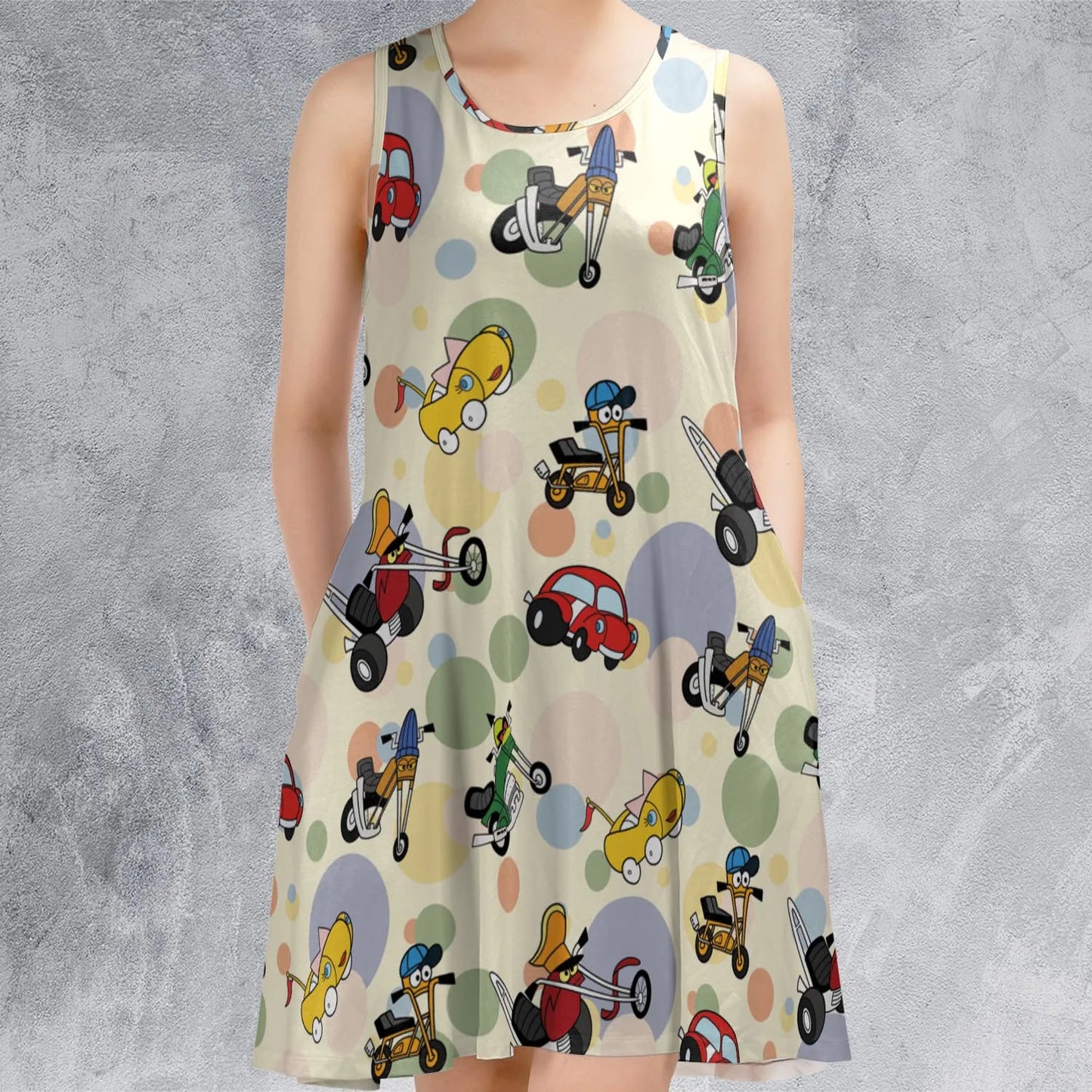 Sleeveless Dress - RLVHT6HE