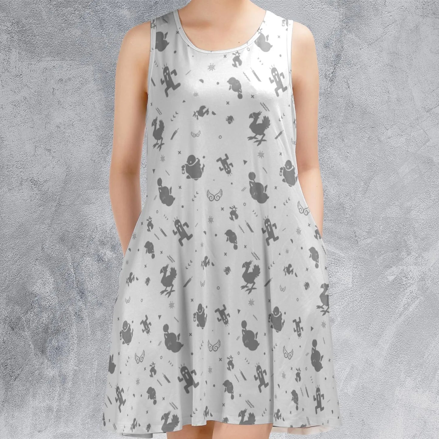 Sleeveless Dress - KTBPRQVF