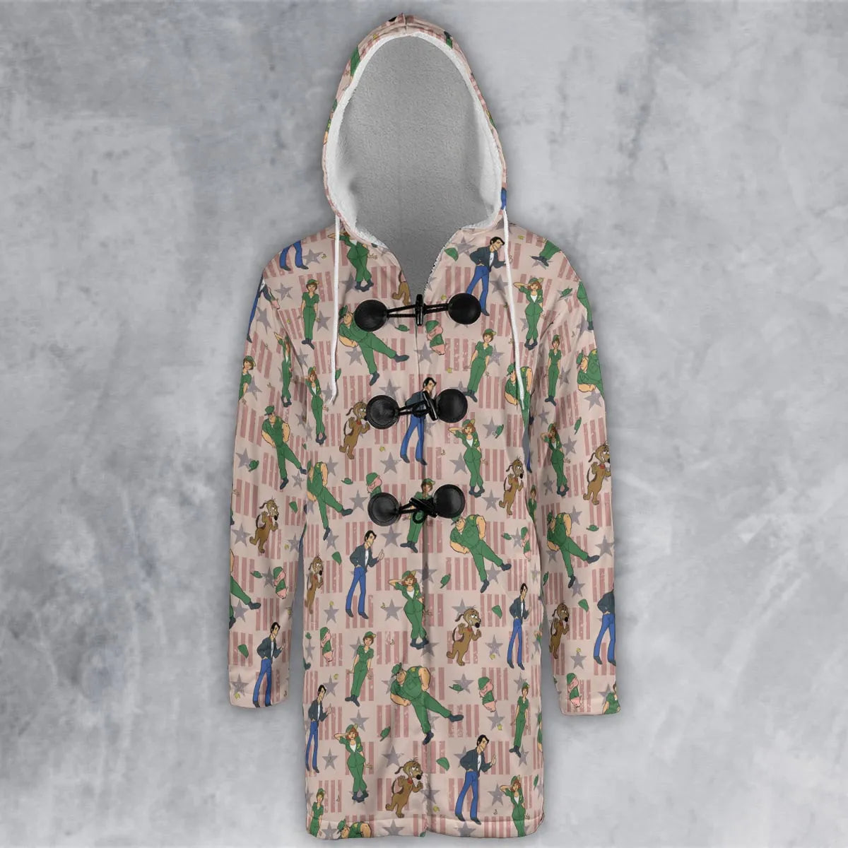 Hooded Cloak Coat - TFAGL3FQ